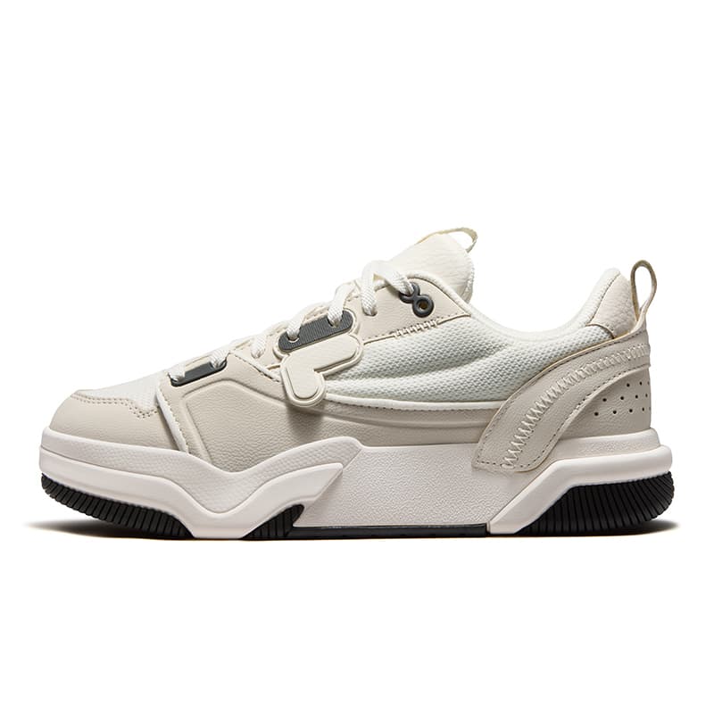 Кроссовки FILA FUSION GRIND Jump Skateboard Shoes Скейтборд Кроссовки Низкий Верх Цвет раннего снега Березово-коричневый Женские - изображение 1