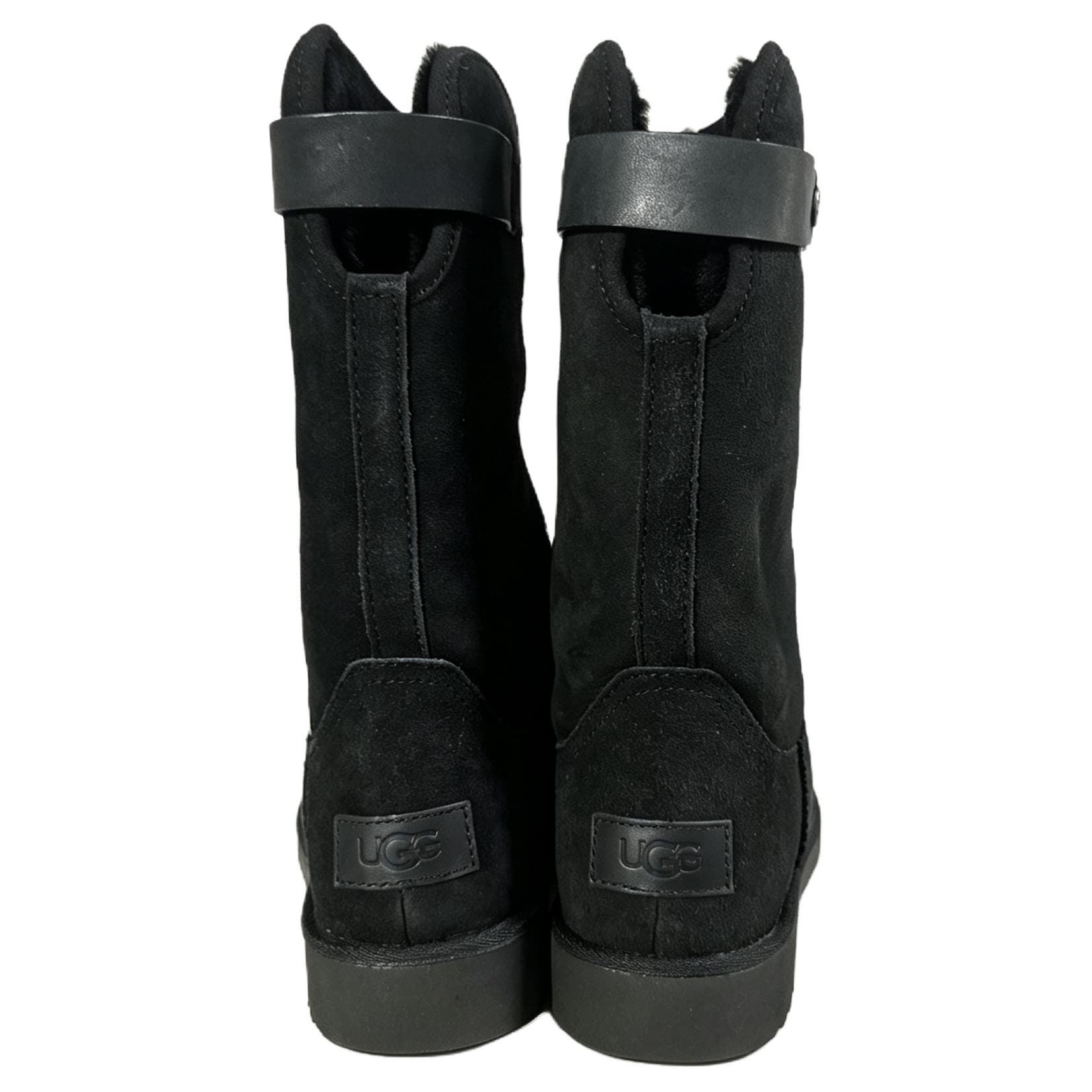 Ботинки зимние UGG Сноубутсы Черные Женские - изображение 4