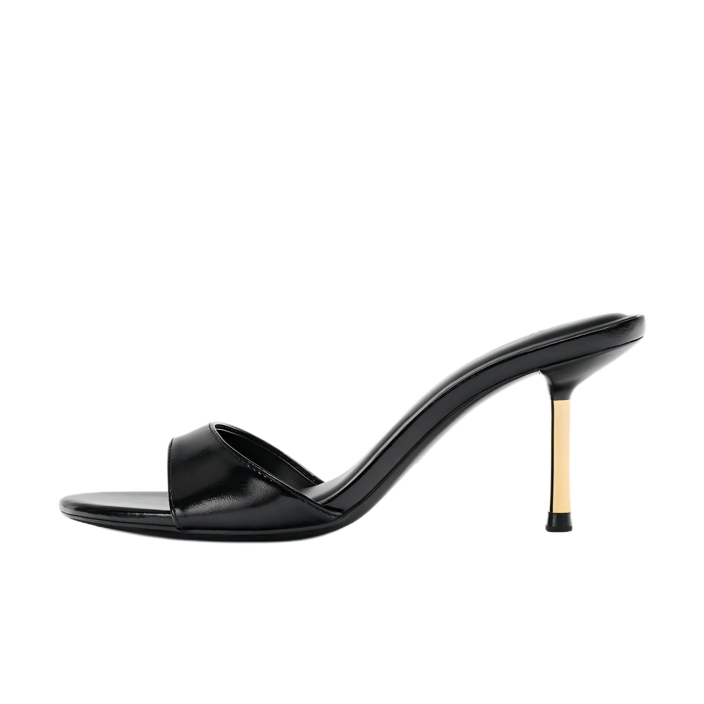 Сандалии ZARA Шлепанцы Black Women's - изображение 1