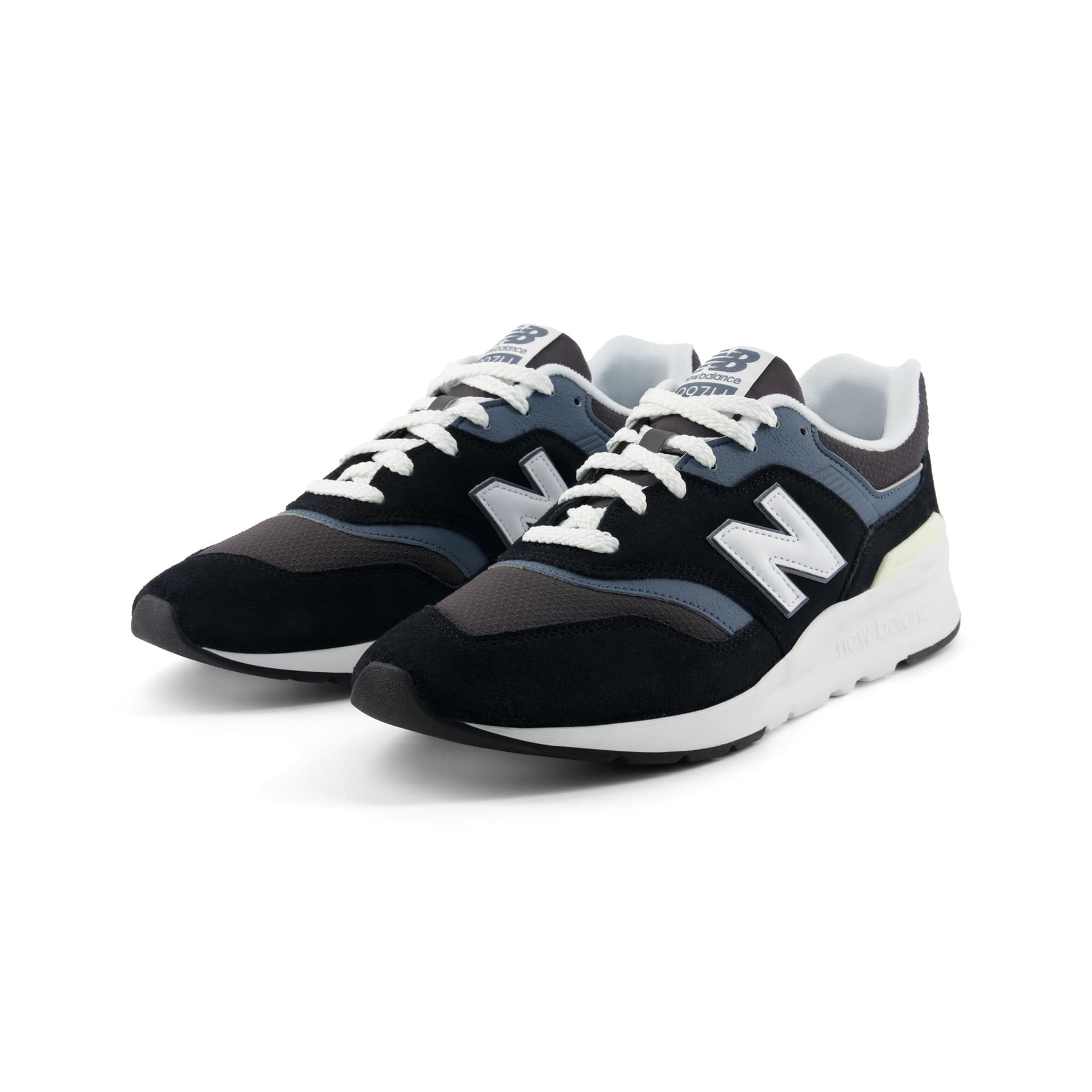 Кроссовки New Balance NB 997 Повседневная обувь Низкий Топ Черный Туманно-синий Унисекс - изображение 3