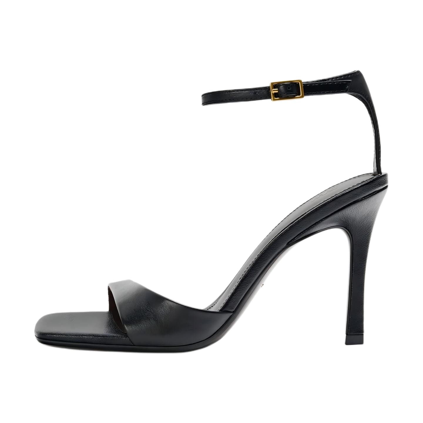 Шлёпанцы ZARA One Шнуровка Сандалии Черные Женские - изображение 1