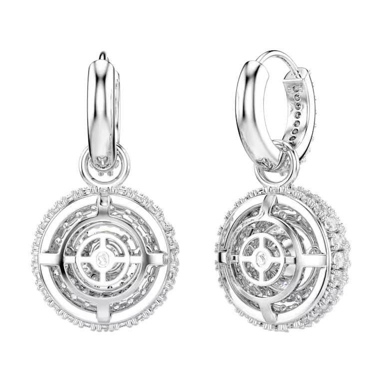 Серьги Серьги Swarovski Sublima с кубическим цирконием унисекс - изображение 4