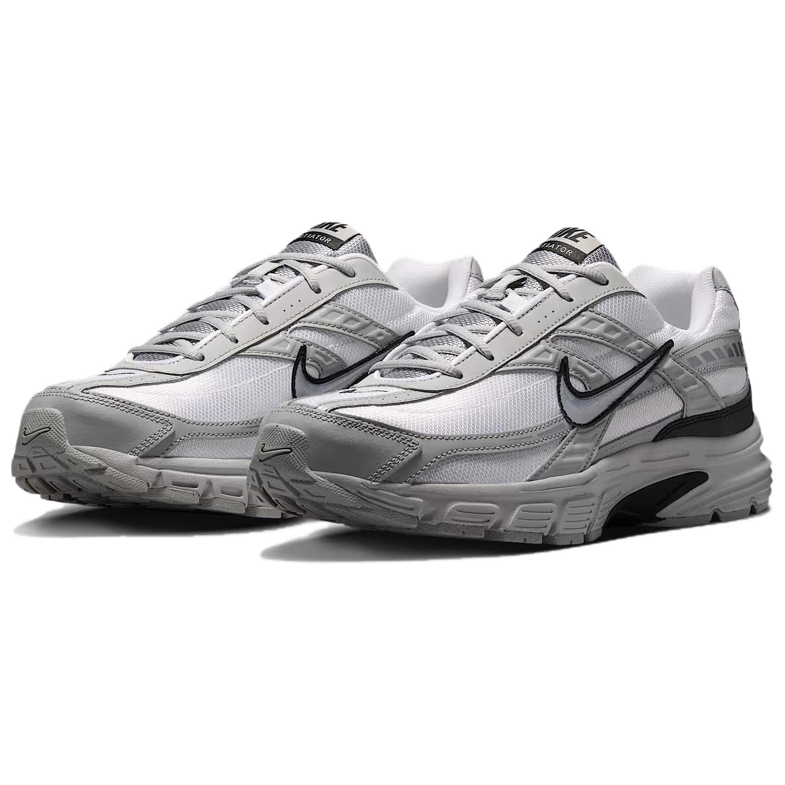Кроссовки Nike Initiator массивные кроссовки низкий топ белый светлый дымчатый серый черный металлический серый мужской - изображение 3