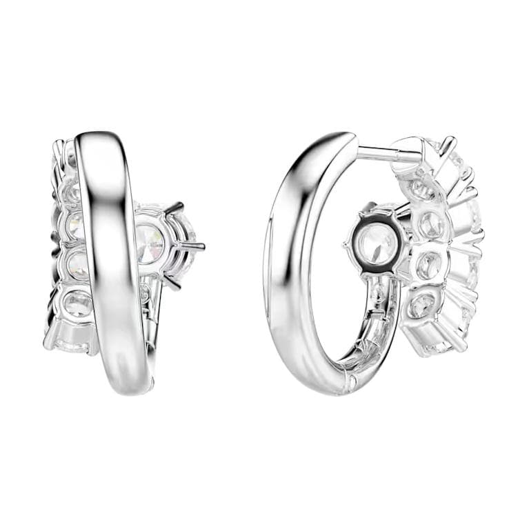 Серьги Swarovski Matrix Серьги с синтетическим кубическим цирконием Унисекс - изображение 4