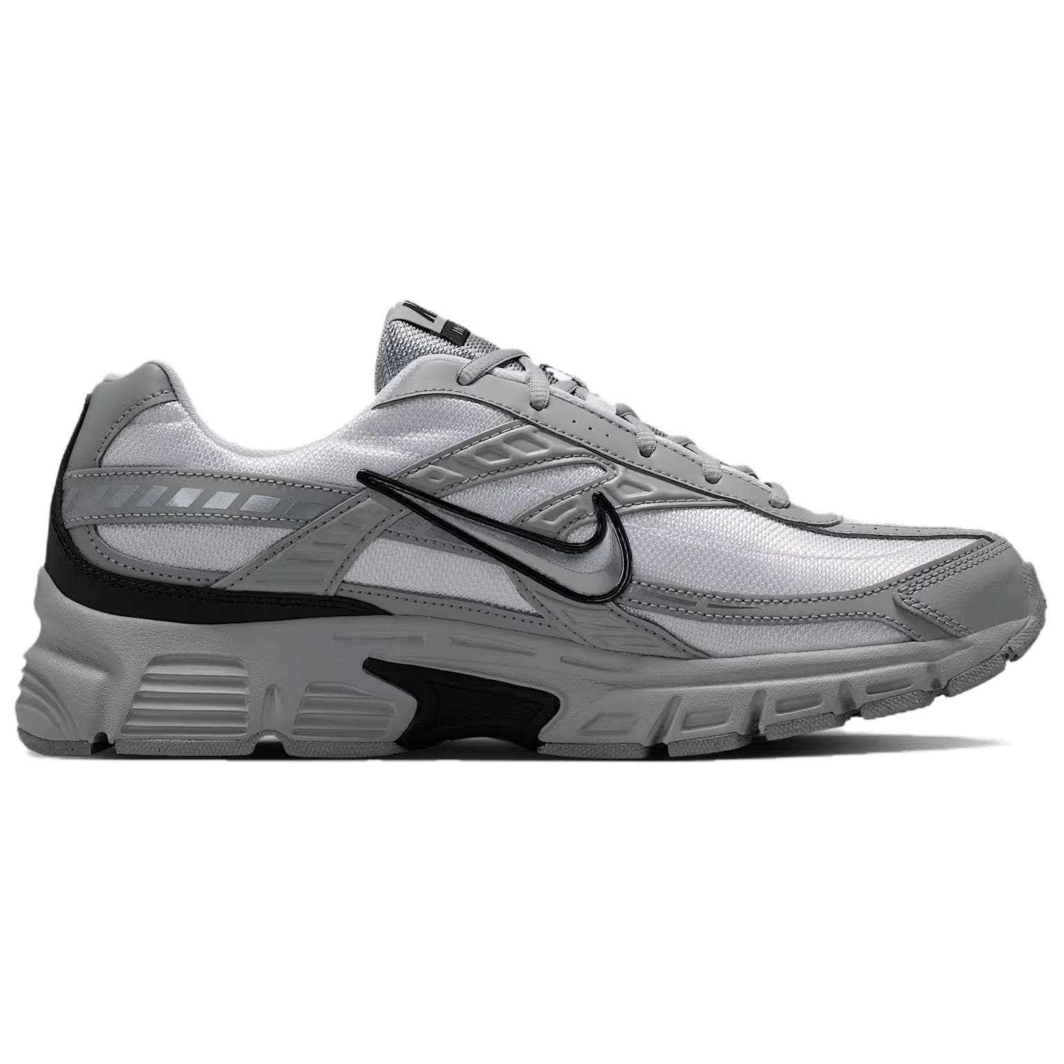 Кроссовки Nike Initiator массивные кроссовки низкий топ белый светлый дымчатый серый черный металлический серый мужской - изображение 2