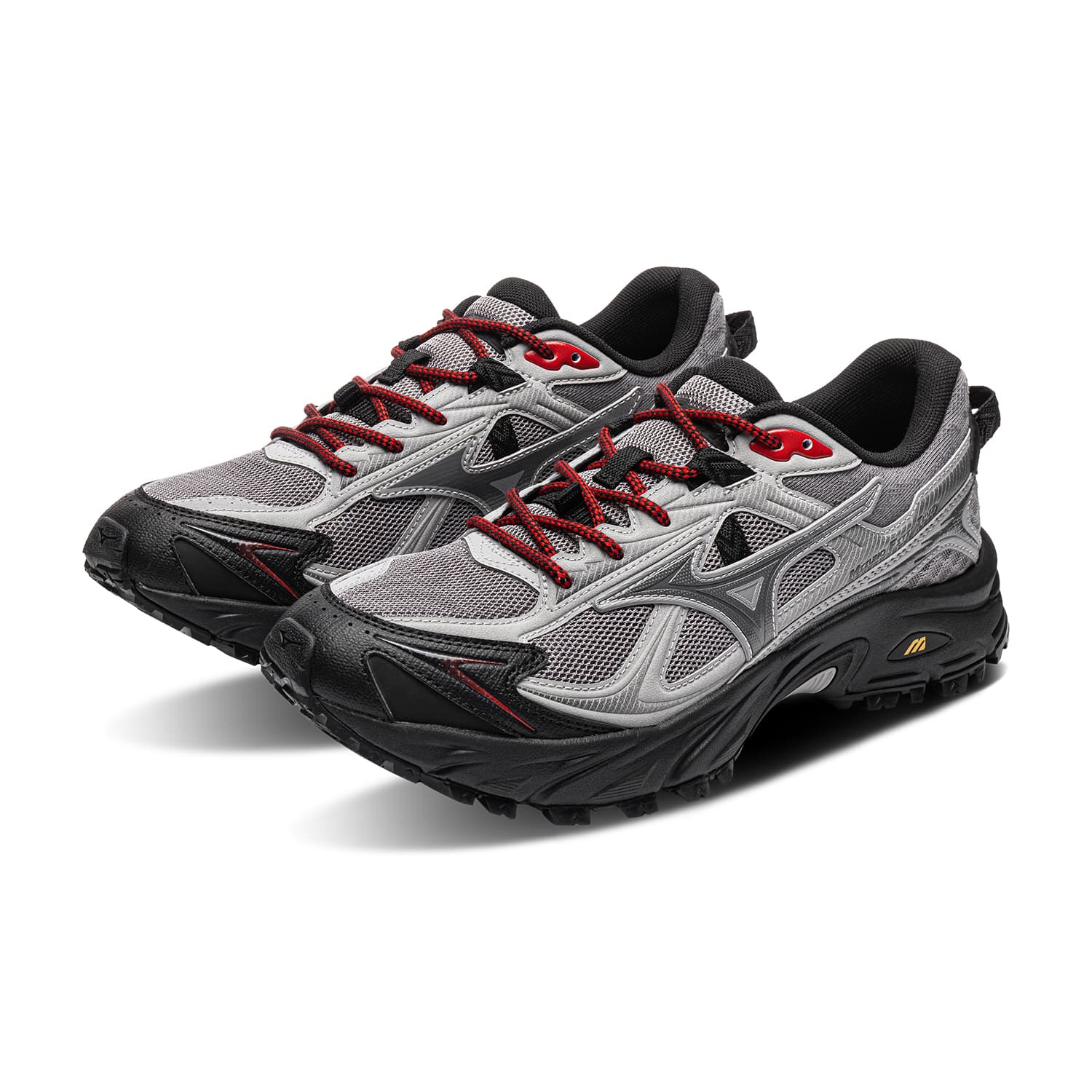 Кроссовки для бега Mizuno FIYI TL Беговые кроссовки Низкий Топ Городской серый Серый с оттенком горчицы Унисекс - изображение 4