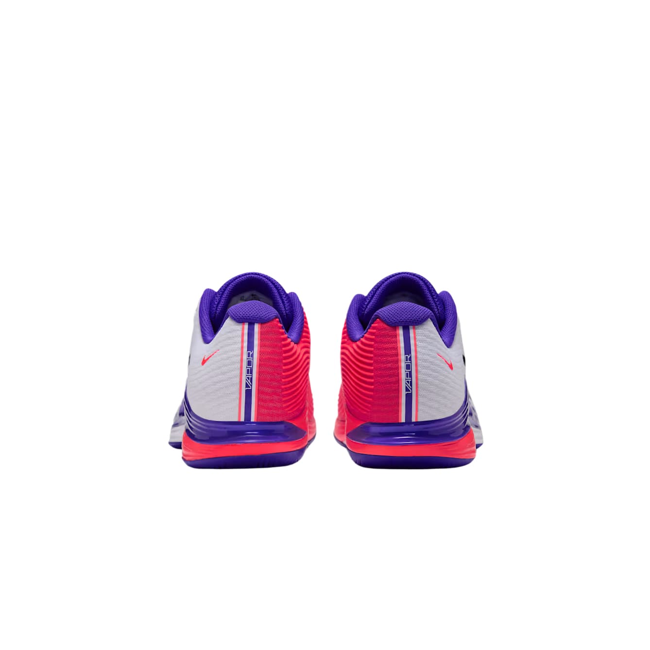 Кроссовки для тенниса Nike Vapor 12 Теннисные Кроссовки Белый Глубокий Хаки Яркий Малина Серый Бургунди Мужской - изображение 4