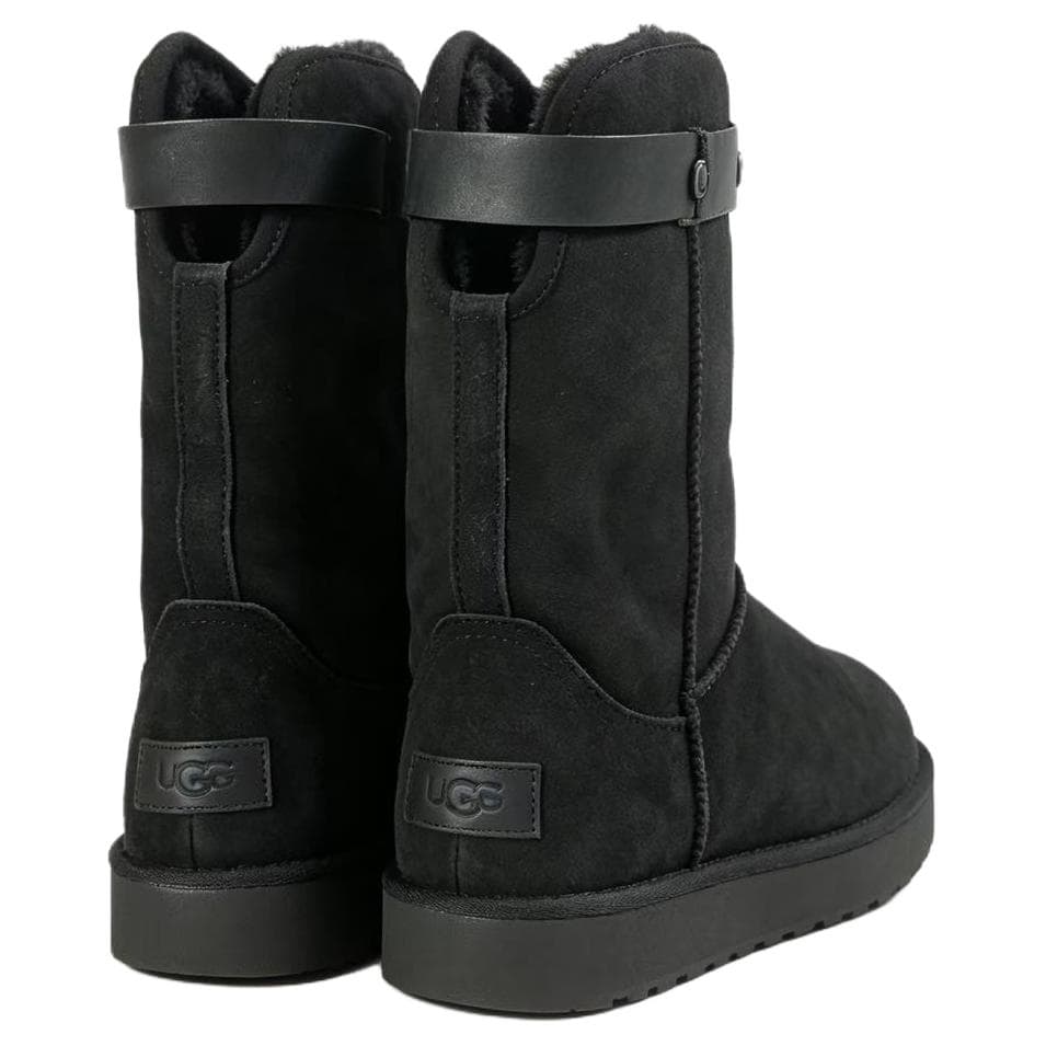 Ботинки зимние UGG Сноубутсы Черные Женские - изображение 5