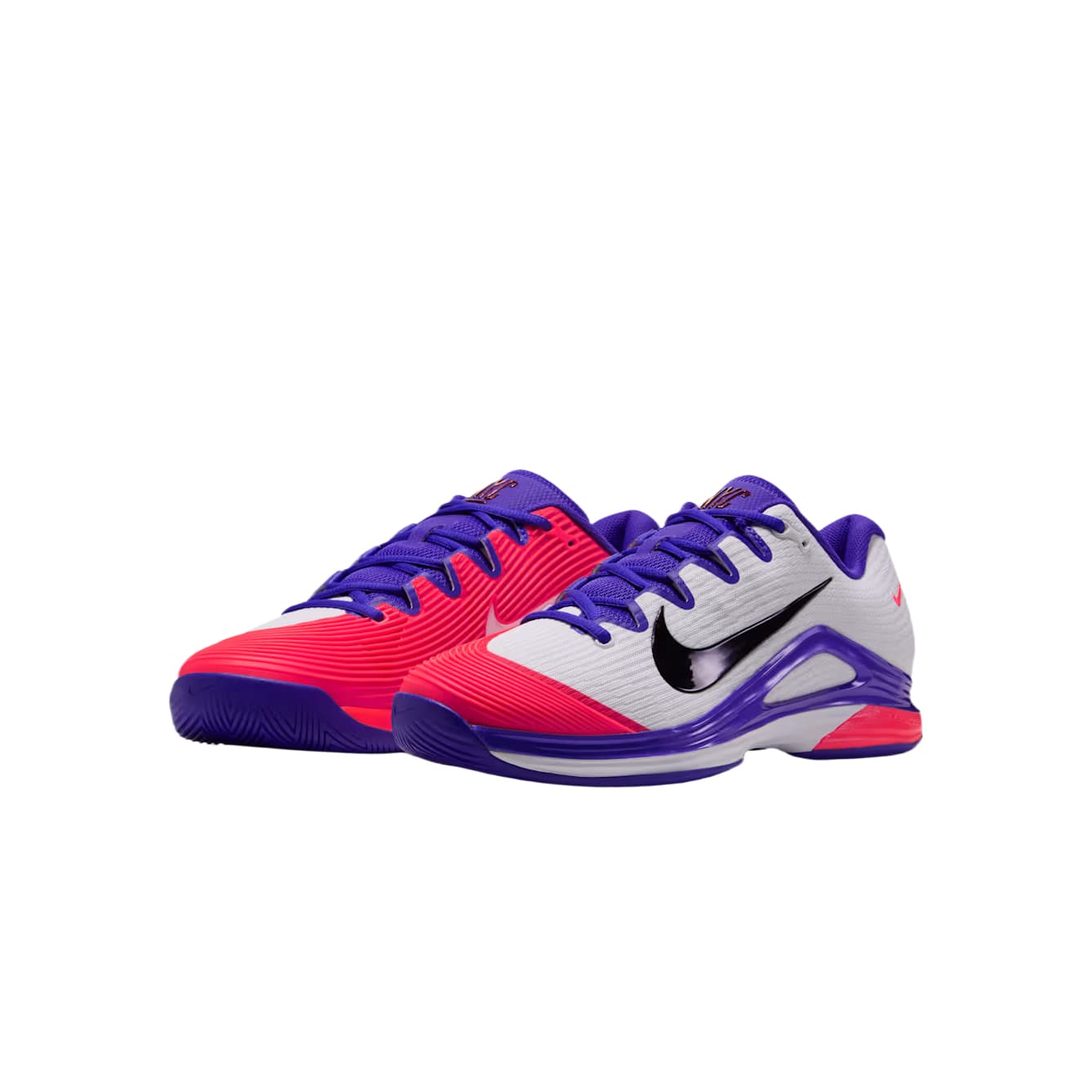 Кроссовки для тенниса Nike Vapor 12 Теннисные Кроссовки Белый Глубокий Хаки Яркий Малина Серый Бургунди Мужской - изображение 2