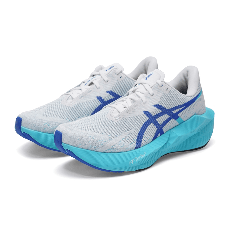 Кроссовки для бега ASICS NOVABLAST 6 Беговые кроссовки Белый Синий Мужской - изображение 3