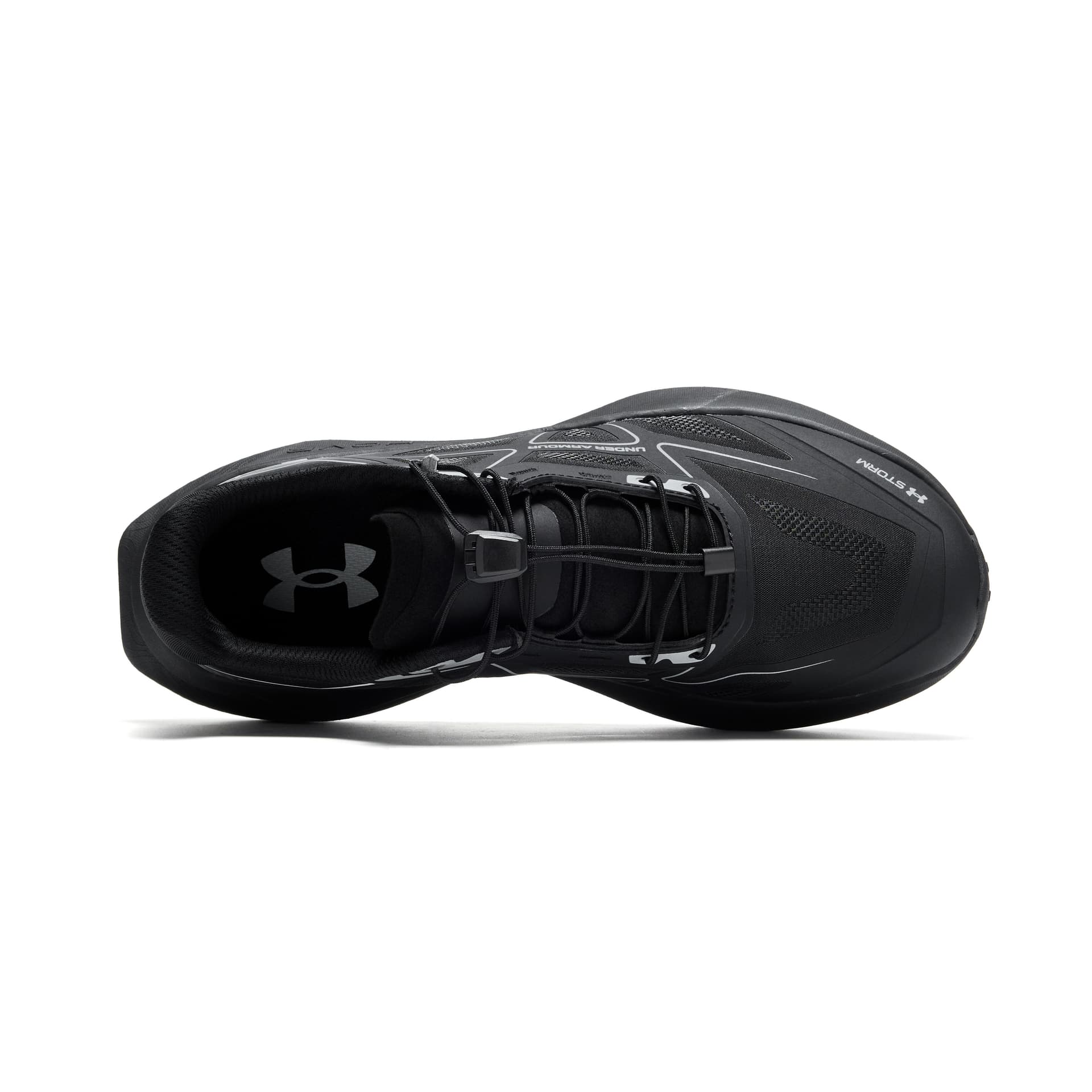 Кроссовки Under Armour HOVR Трейлраннинг Кроссовки Низкий Топ Сумеречный Черный Унисекс - изображение 3