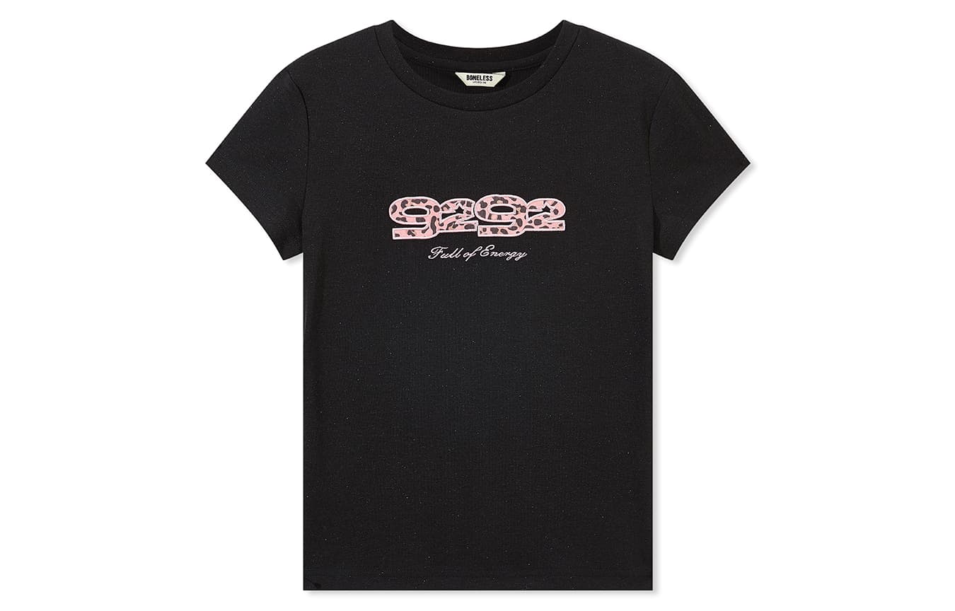 Футболка BONELESS BLACK Женские T-рубашки - изображение 1