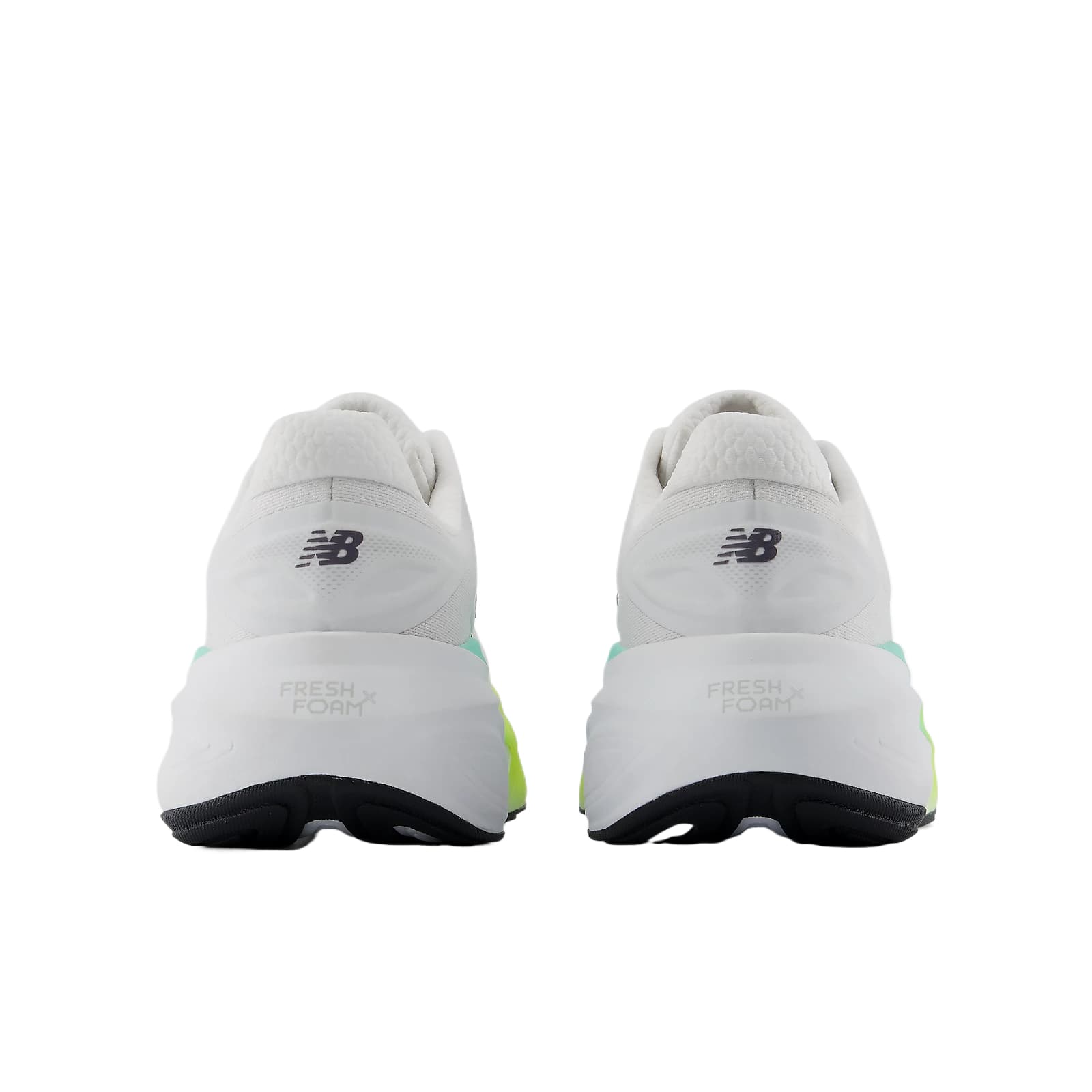 Кроссовки для бега New Balance NB Fresh Foam X More V6 Беговые кроссовки Low Топ Белый Яркий Мятно-зеленый Женские - изображение 5