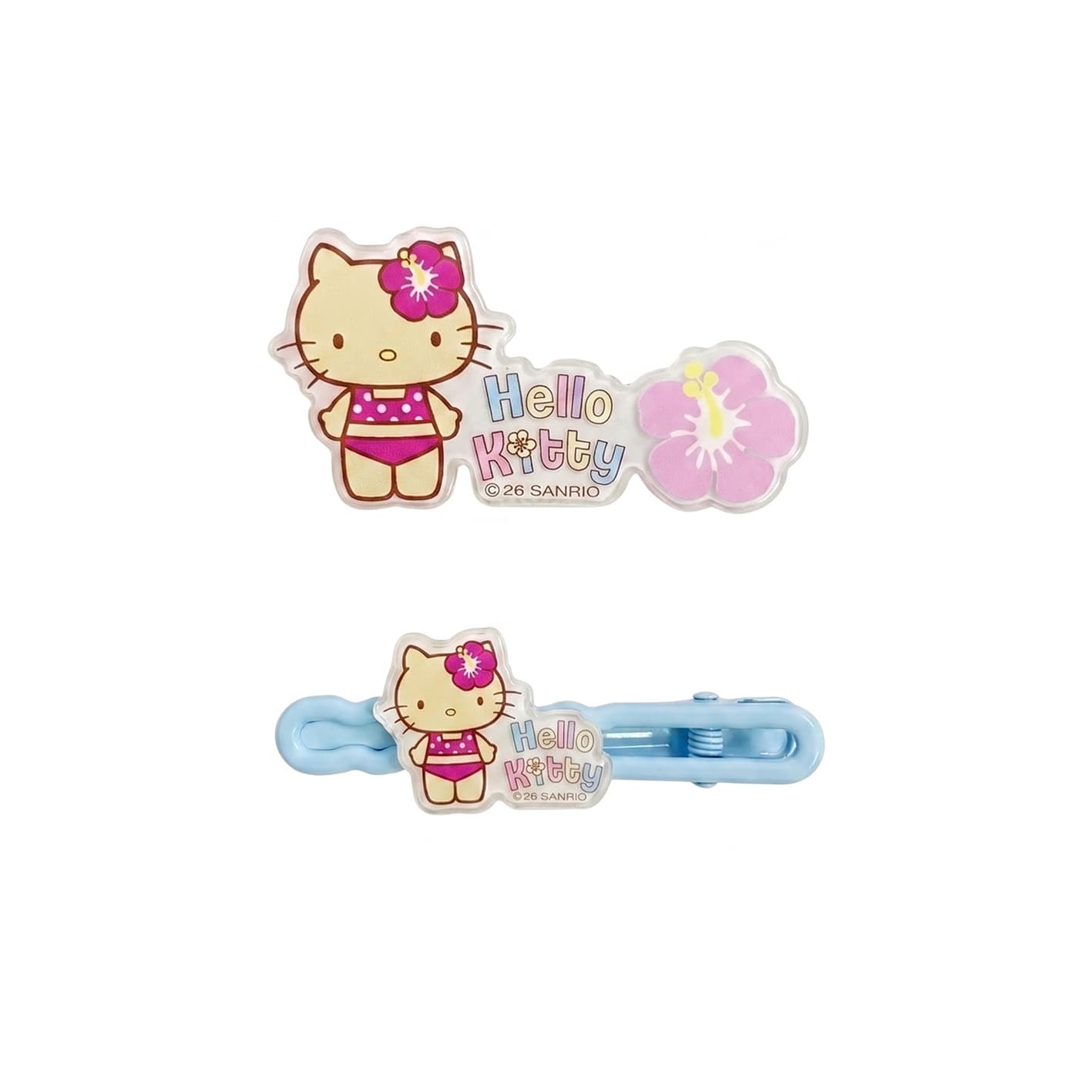 Заколка Санрио Hello Kitty Акриловые Заколки для волос Женские - изображение 1