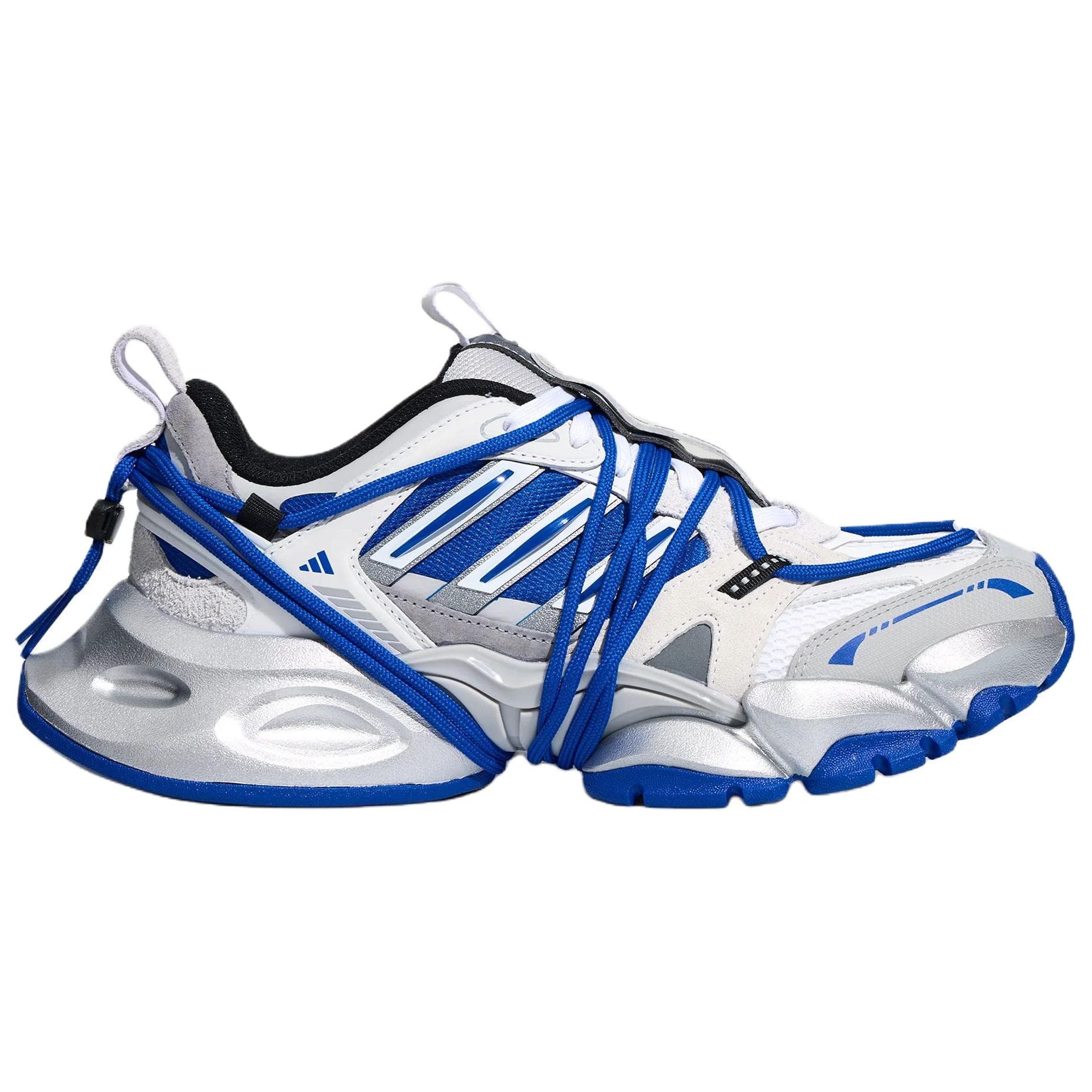 Кроссовки для бега Adidas XLG RUNNER DELUXE 2,0 Беговые кроссовки Белый Синий Унисекс - изображение 2