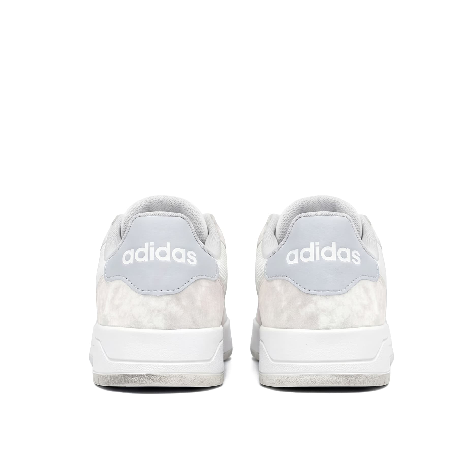 Кроссовки Adidas Neo Entrap Серебряный Облачный иней Белый Противоскользящий Износостойкий Дышащий Низкие кеды Скейтборд Обувь - изображение 5