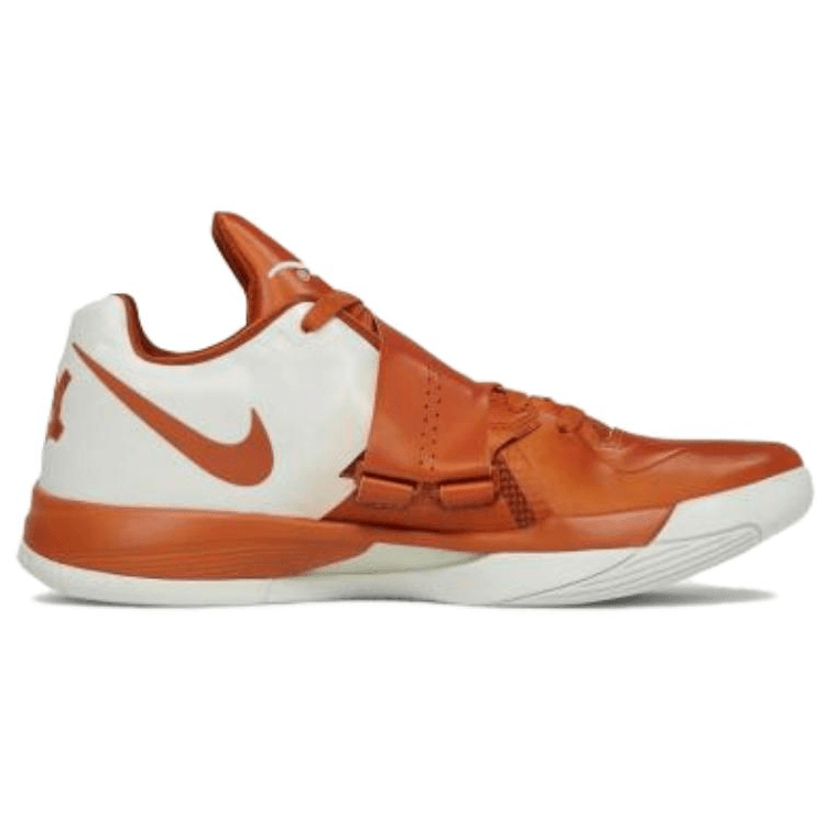 Кроссовки для баскетбола Nike KD 4 Low Топ Баскетбольные кроссовки Мужской Оранжевый - изображение 2