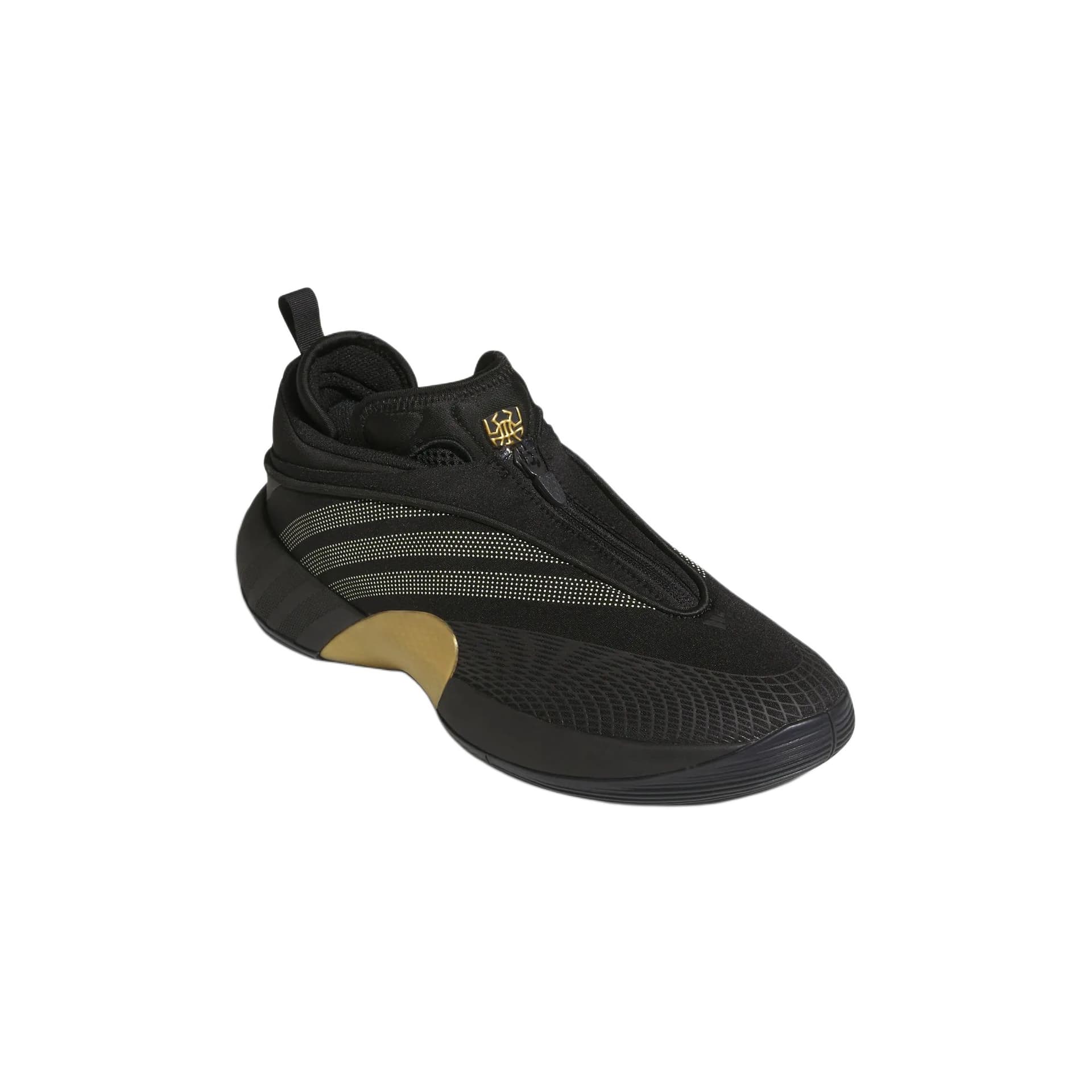 Кроссовки для баскетбола Adidas D.O.N. Issue #7 Баскетбольные кроссовки Мужской Черный золотой - изображение 3