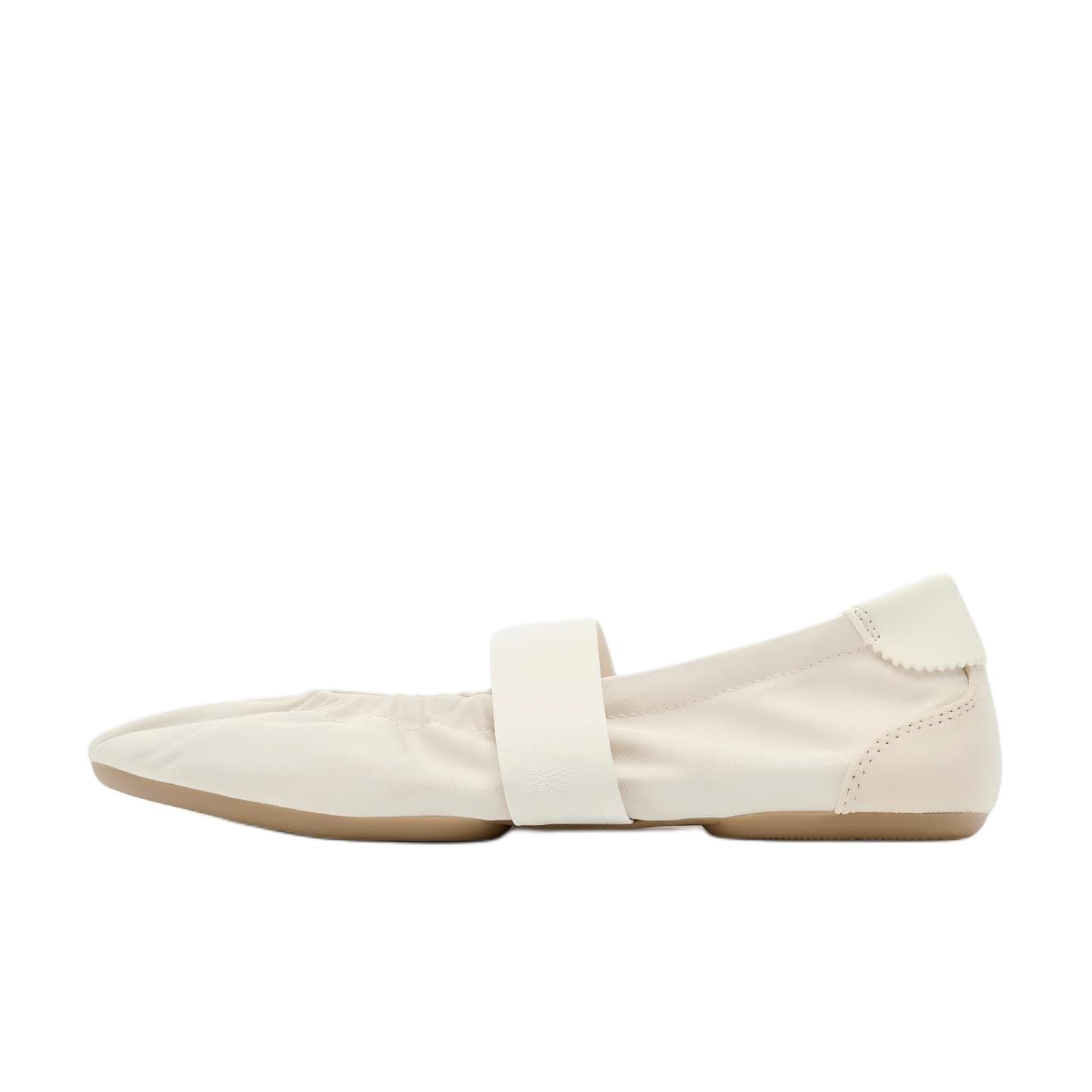 ZARA Mary Jane Shoes Light Beige Yellow Women's ZARA Мэри Джейн Обувь Светлый Бежевый Желтый Женская - изображение 1