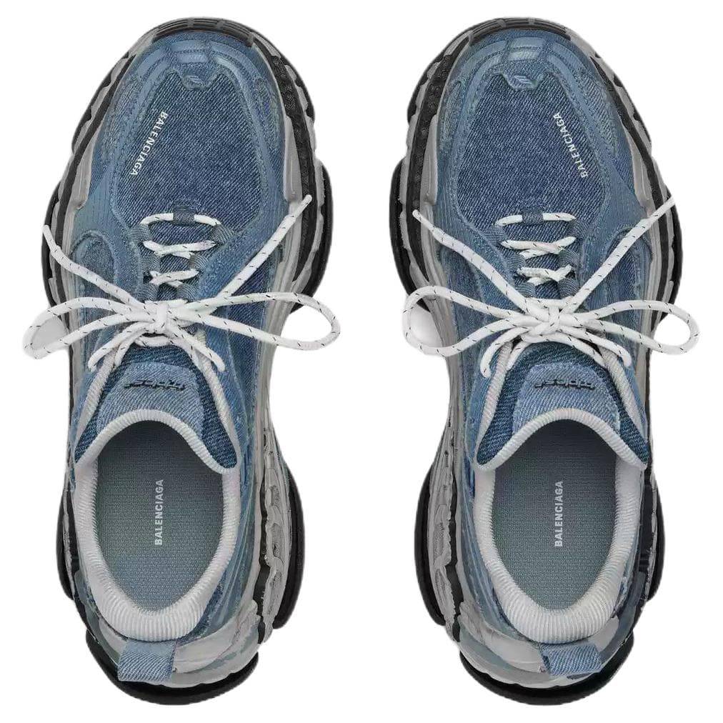 Кроссовки Balenciaga Triple S.2 Массивные кроссовки Low Топ Синий Мужской - изображение 3