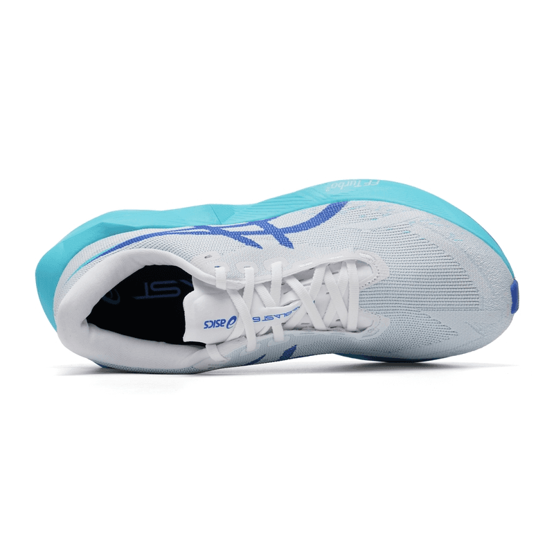 Кроссовки для бега ASICS NOVABLAST 6 Беговые кроссовки Белый Синий Мужской - изображение 4