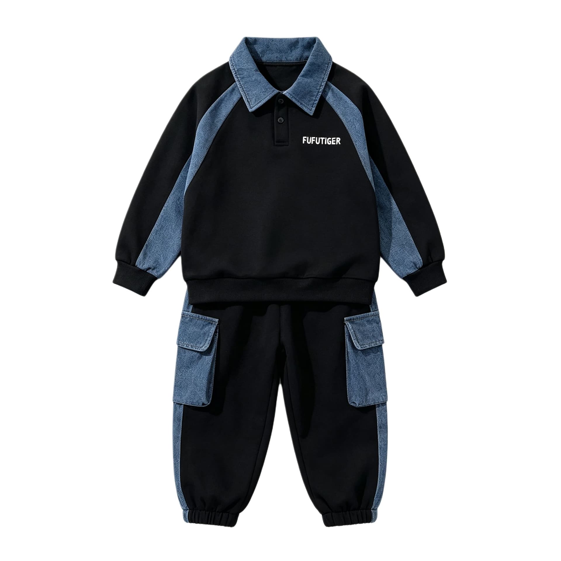 PIERRE CARDIN Черный Kids Повседневные спортивные костюмы Наборы - изображение 1