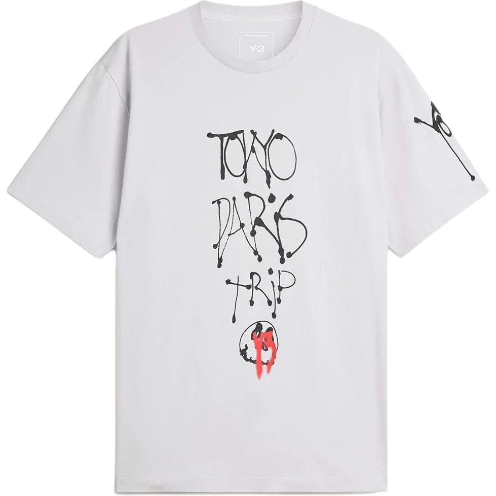 Футболка Y 3 Light Gray Unisex T-Shirts Y 3 Светло-серые унисекс футболки - изображение 1