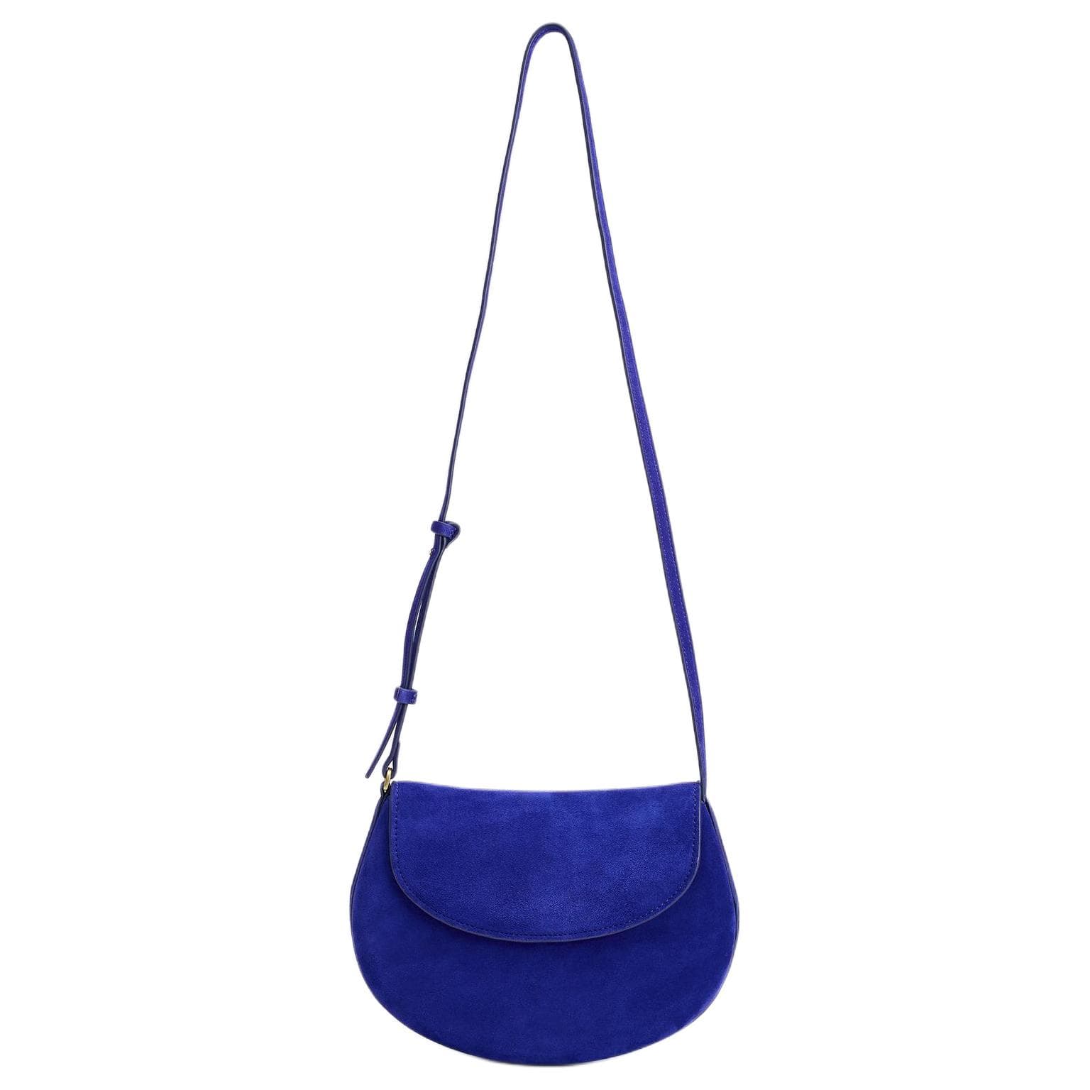 Сумка через плечо ZARA Crossbody Bag Blue Women's - изображение 1