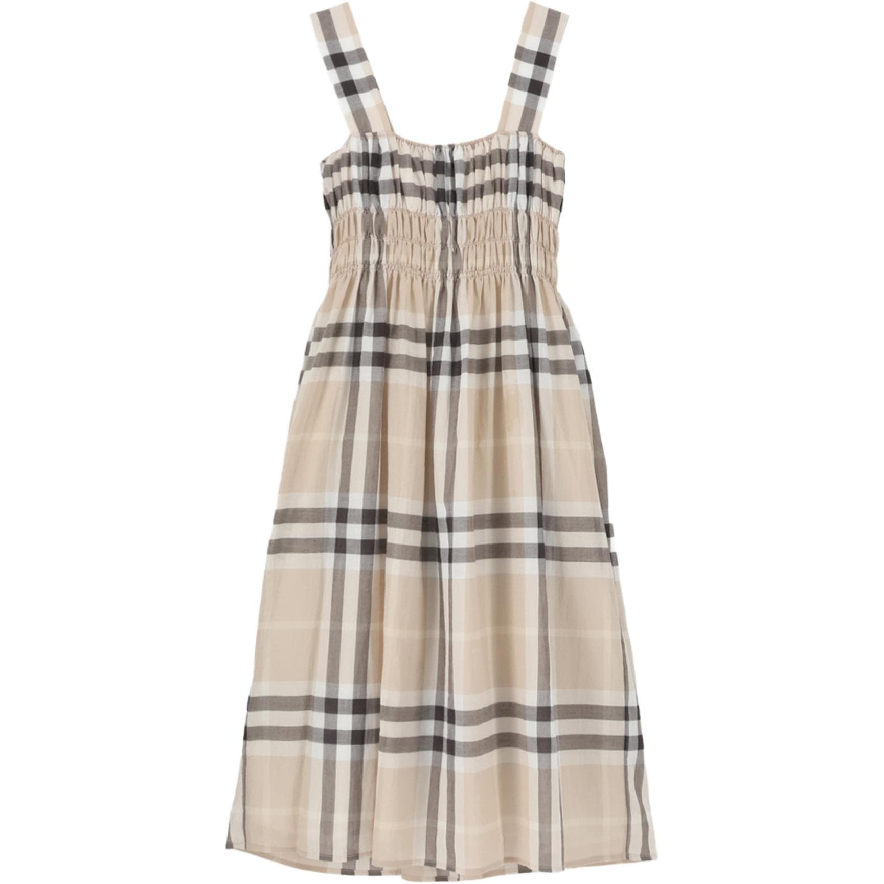 Burberry Без рукавов Платье Женские Камень Бежевый - изображение 2