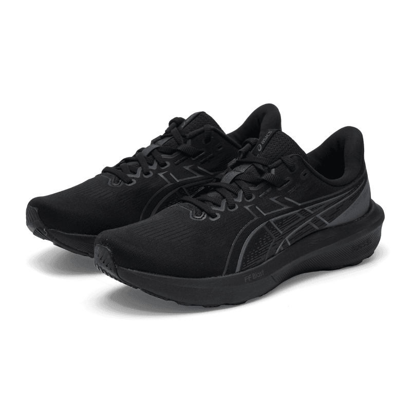 Кроссовки для бега ASICS GT 1000 15 Износостойкие Дышащие Беговые кроссовки Мужские Черные - изображение 3