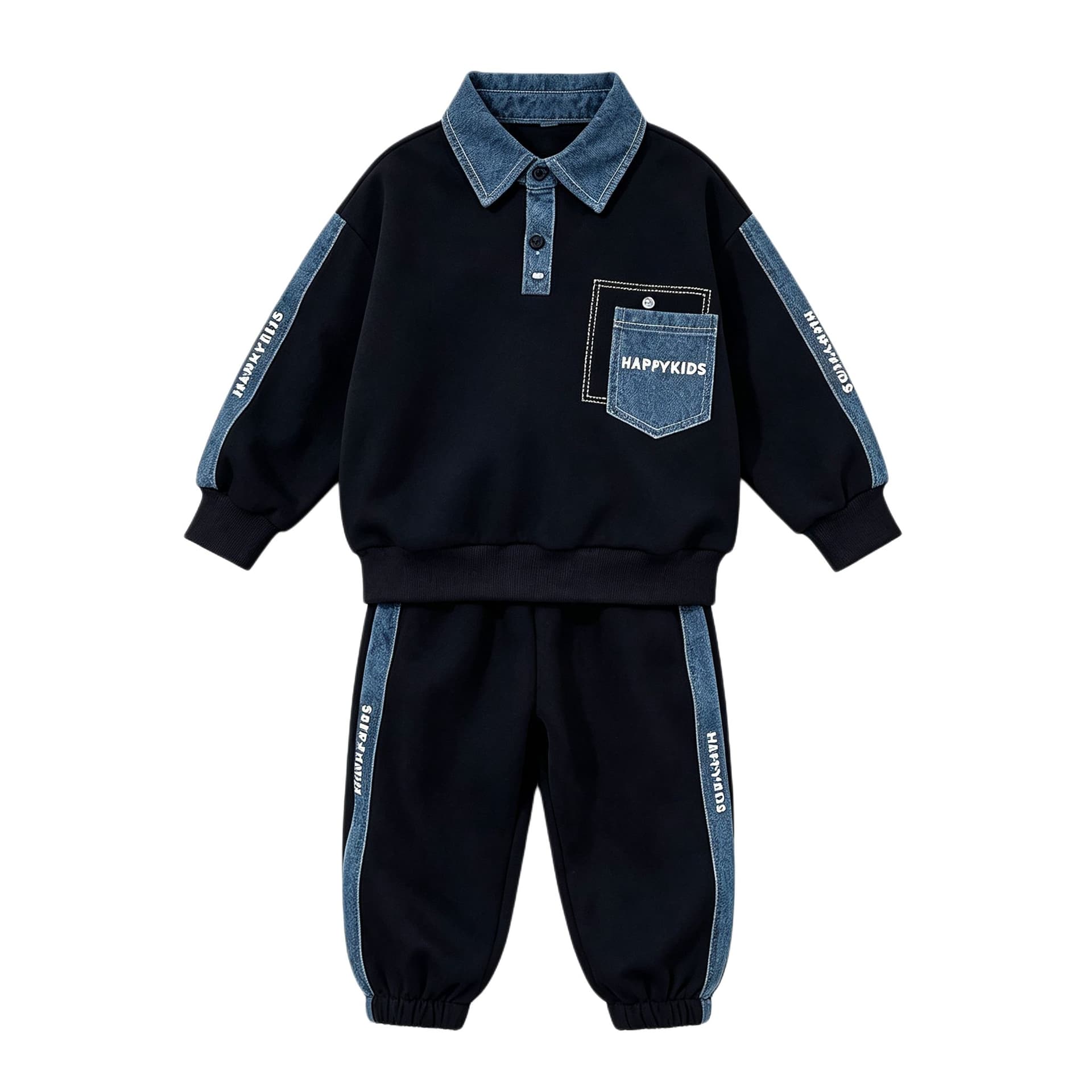 PIERRE CARDIN Черный Kids Повседневные спортивные костюмы Наборы - изображение 1