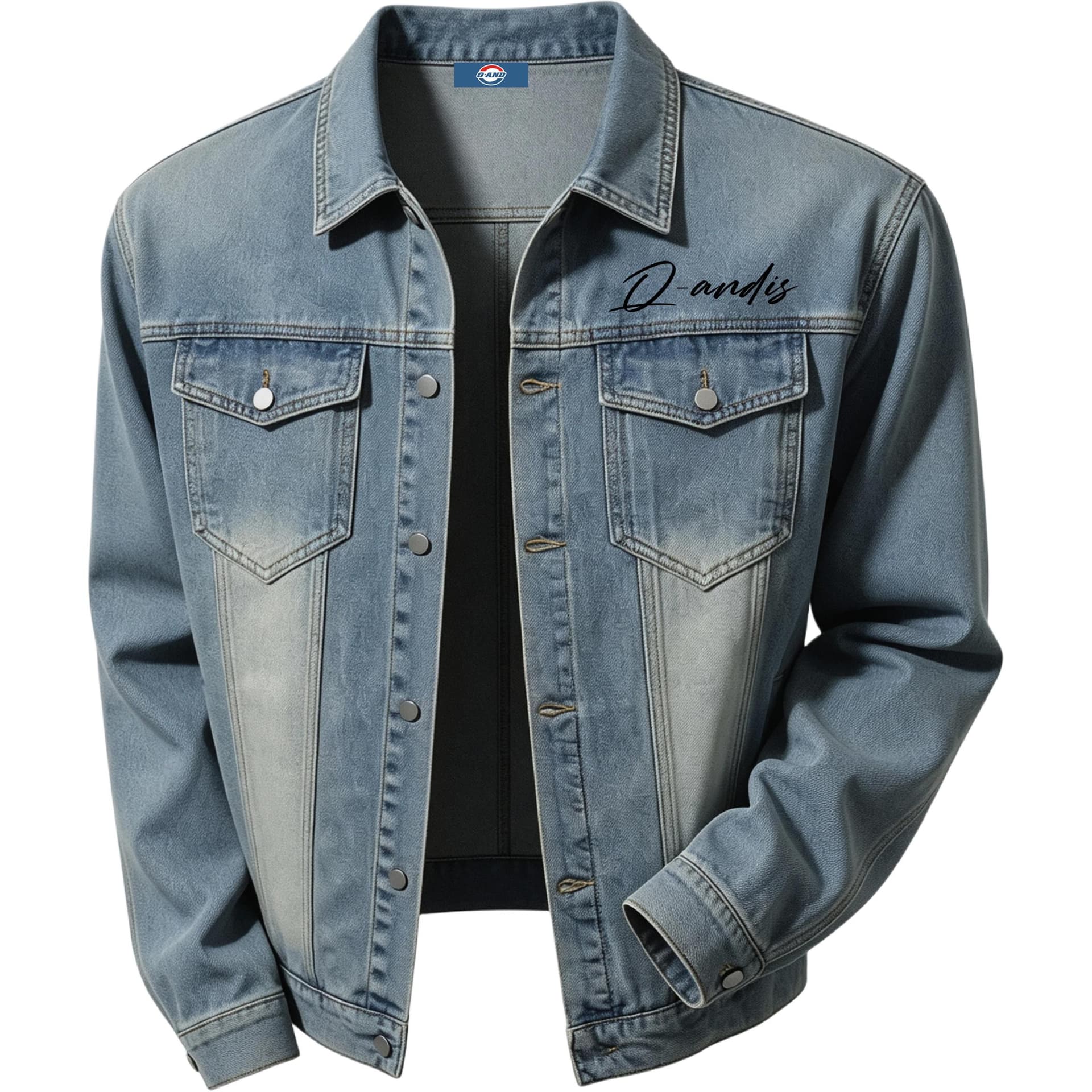 Джинсовая куртка Q And Унисекс Джинсовые куртки - изображение 1