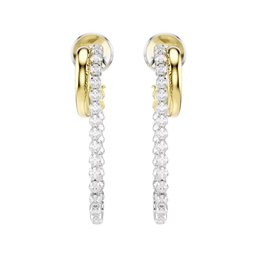 Серьги Серьги Swarovski Hyperbola с кубическим цирконием женские - изображение 2