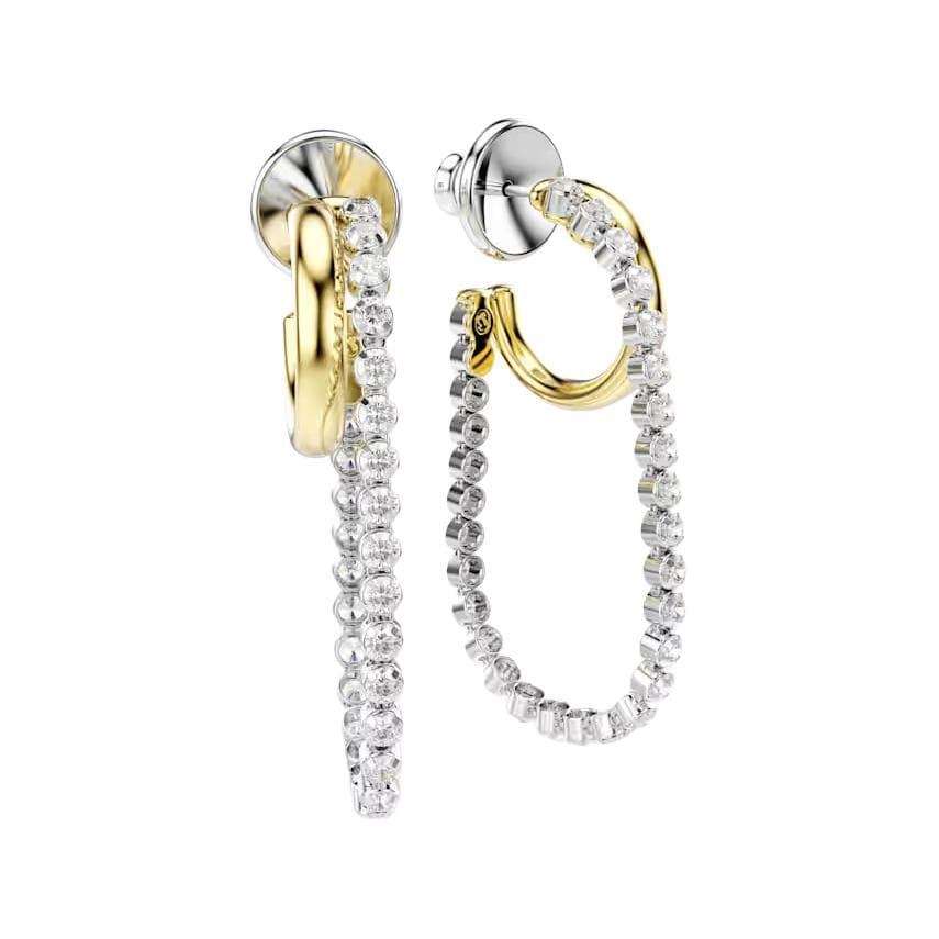 Серьги Серьги Swarovski Hyperbola с кубическим цирконием женские - изображение 3