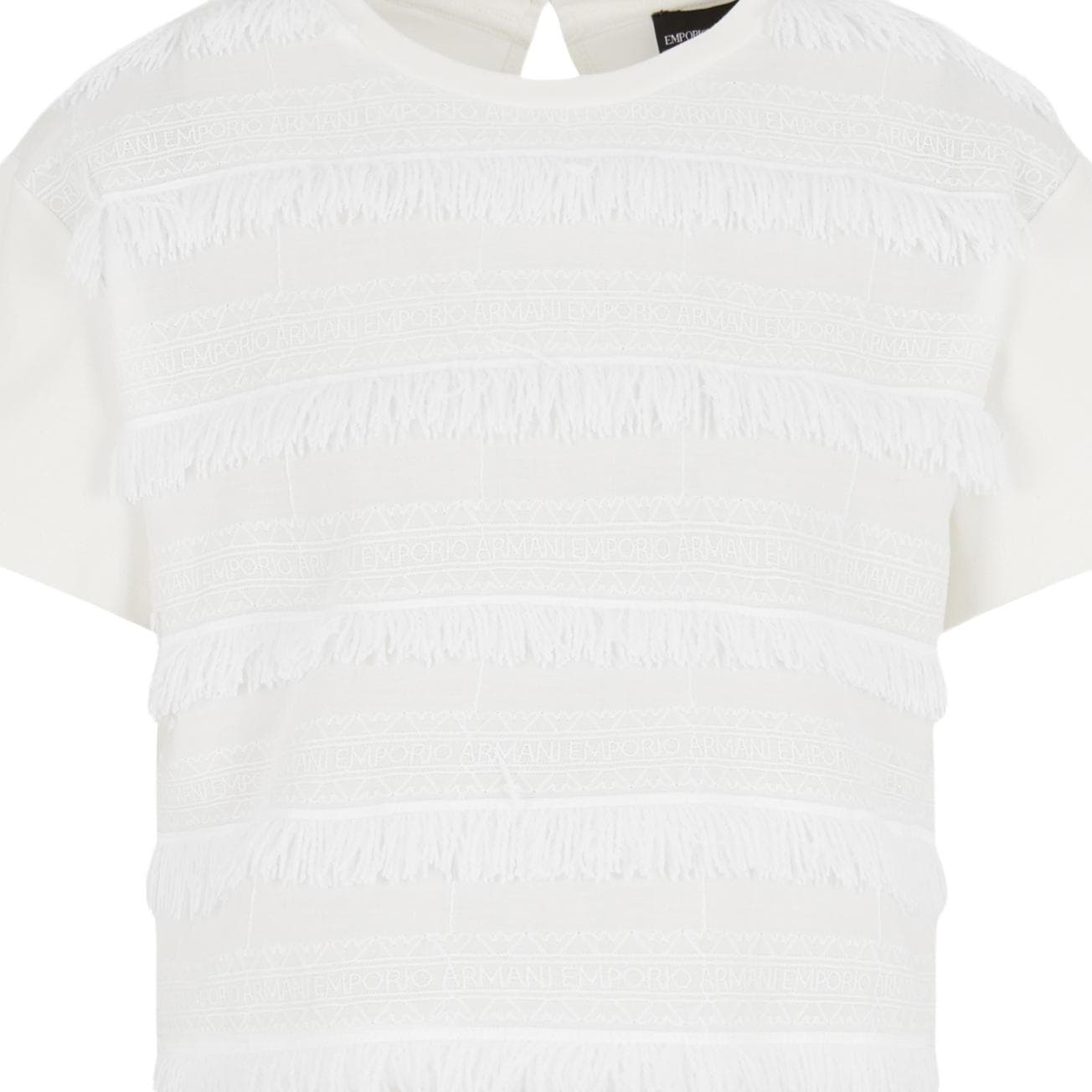 Футболка EMPORIO ARMANI T-рубашка Женская Белая - изображение 2