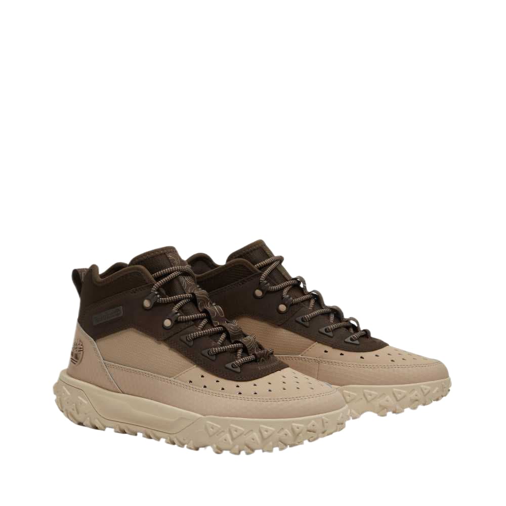 Кроссовки Timberland Greenstride Motion 6 Ходьба Кроссовки MID Топ Светлый Бежевый Мужской - изображение 2