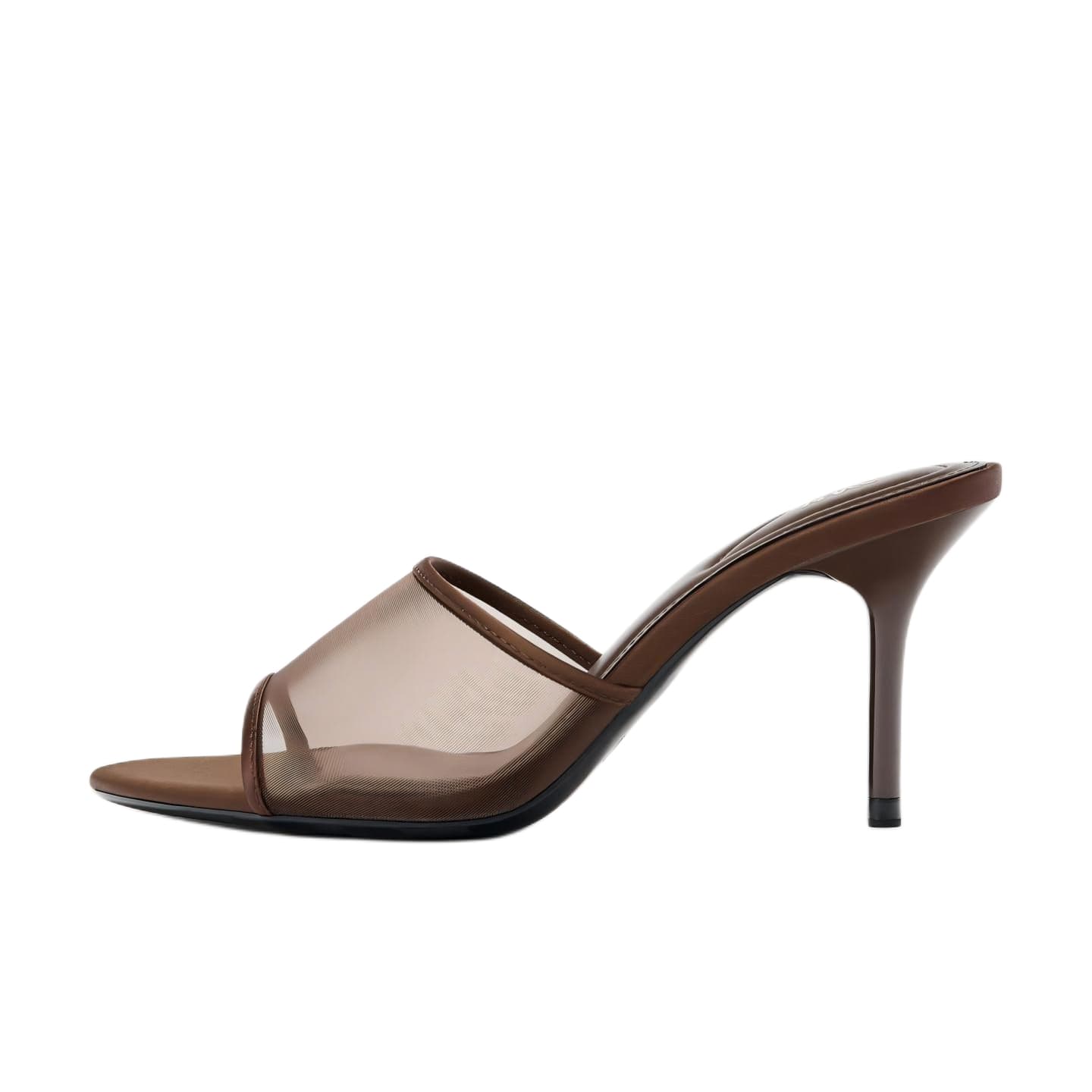 Сандалии ZARA Шлепанцы Коричневые Женские - изображение 1