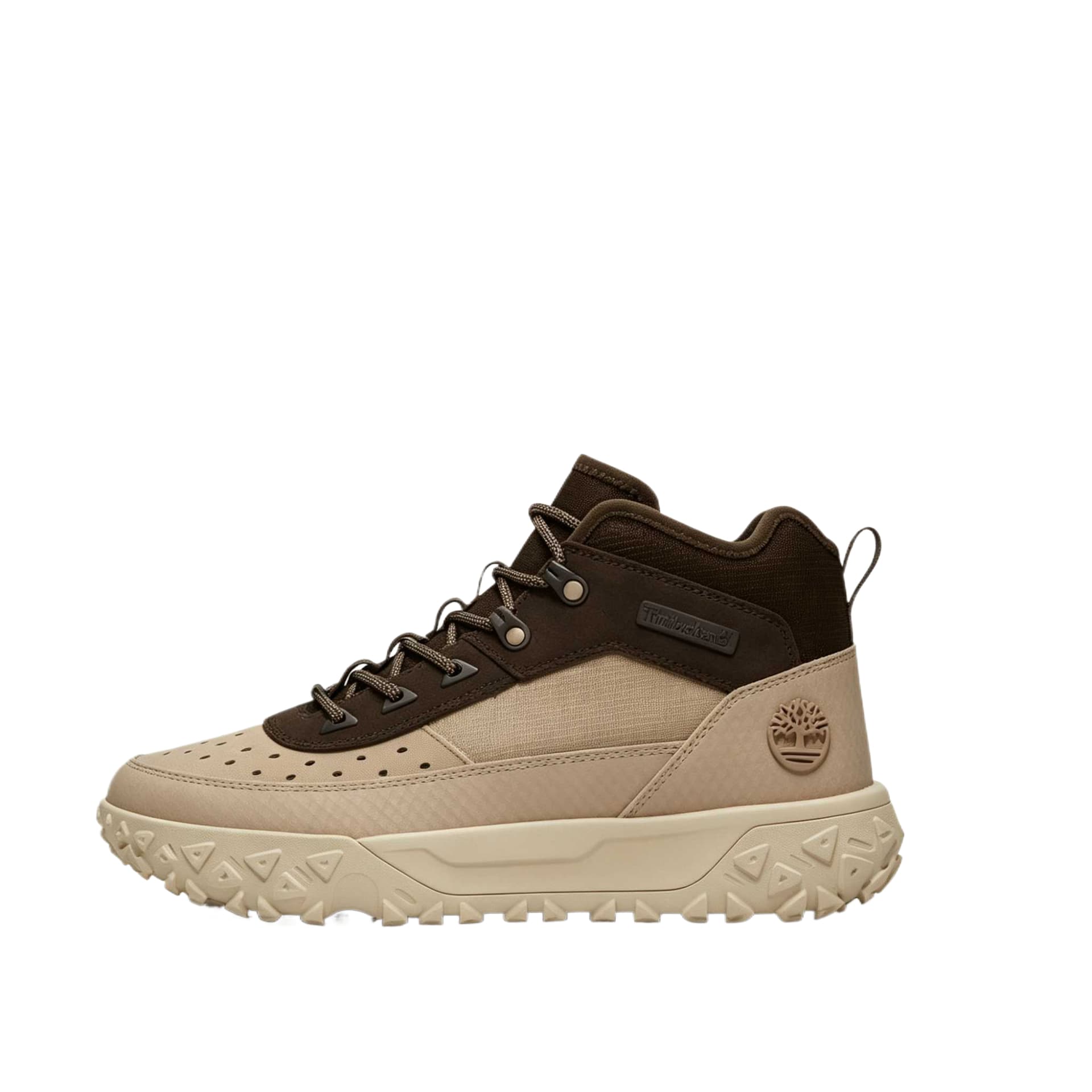 Кроссовки Timberland Greenstride Motion 6 Ходьба Кроссовки MID Топ Светлый Бежевый Мужской - изображение 1