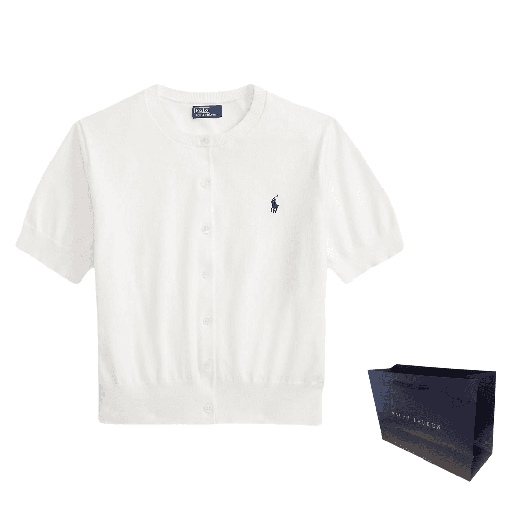 Кофта Polo Ralph Lauren Трикотаж Свободный покрой Women's White - изображение 2
