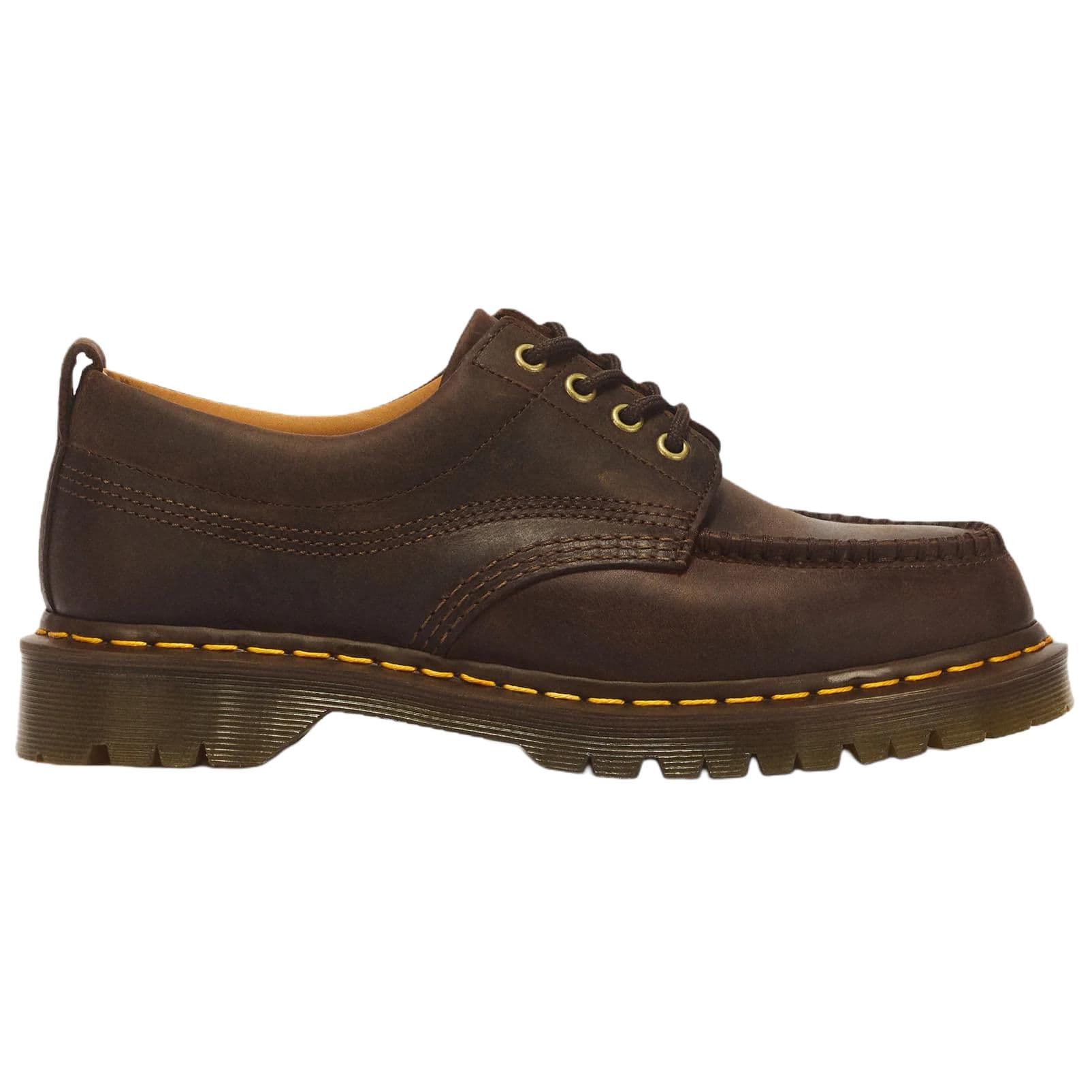 Dr.Martens Повседневные кожаные туфли Low Топ Коричневый Унисекс - изображение 2