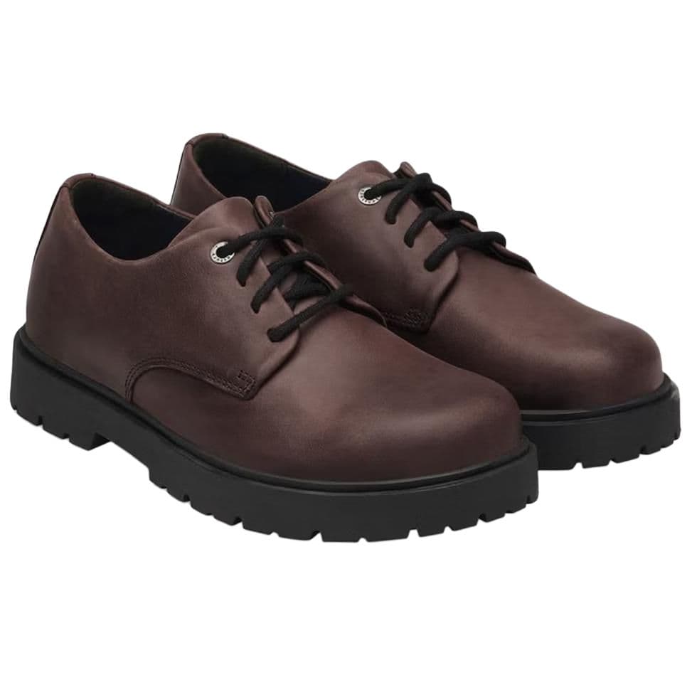Birkenstock Повседневные кожаные туфли Low Топ Коричневый Мужской - изображение 4