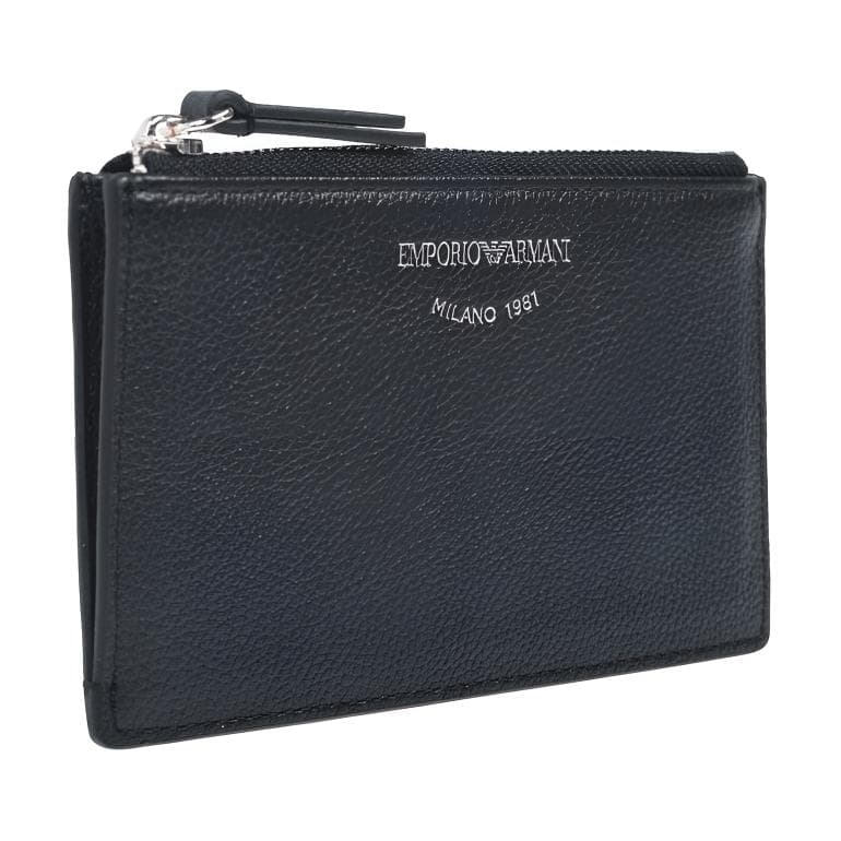 Картхолдер EMPORIO ARMANI Коровья кожа Держатель для карт Женский Черный - изображение 3