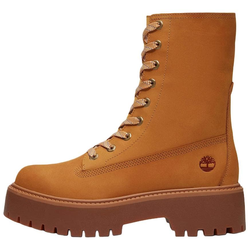 Ботинки Timberland Stone Street Combat Boots Жёлтый Коричневый Женский - изображение 1