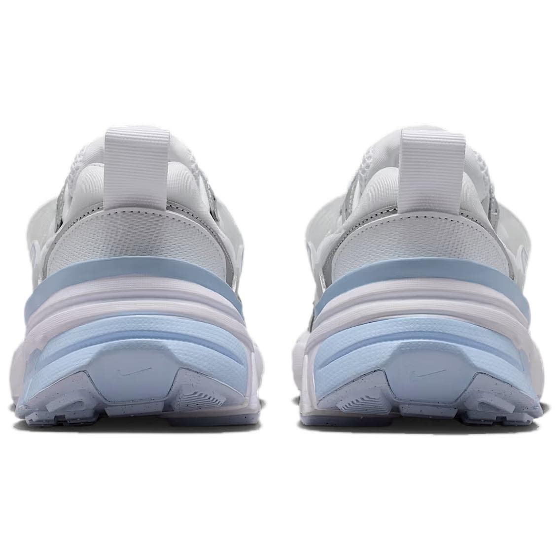 Кроссовки для бега Nike V2K Run Беговые кроссовки Низкий Топ Белый Металлический Серебристый Водородный Синий Белый Женские - изображение 5