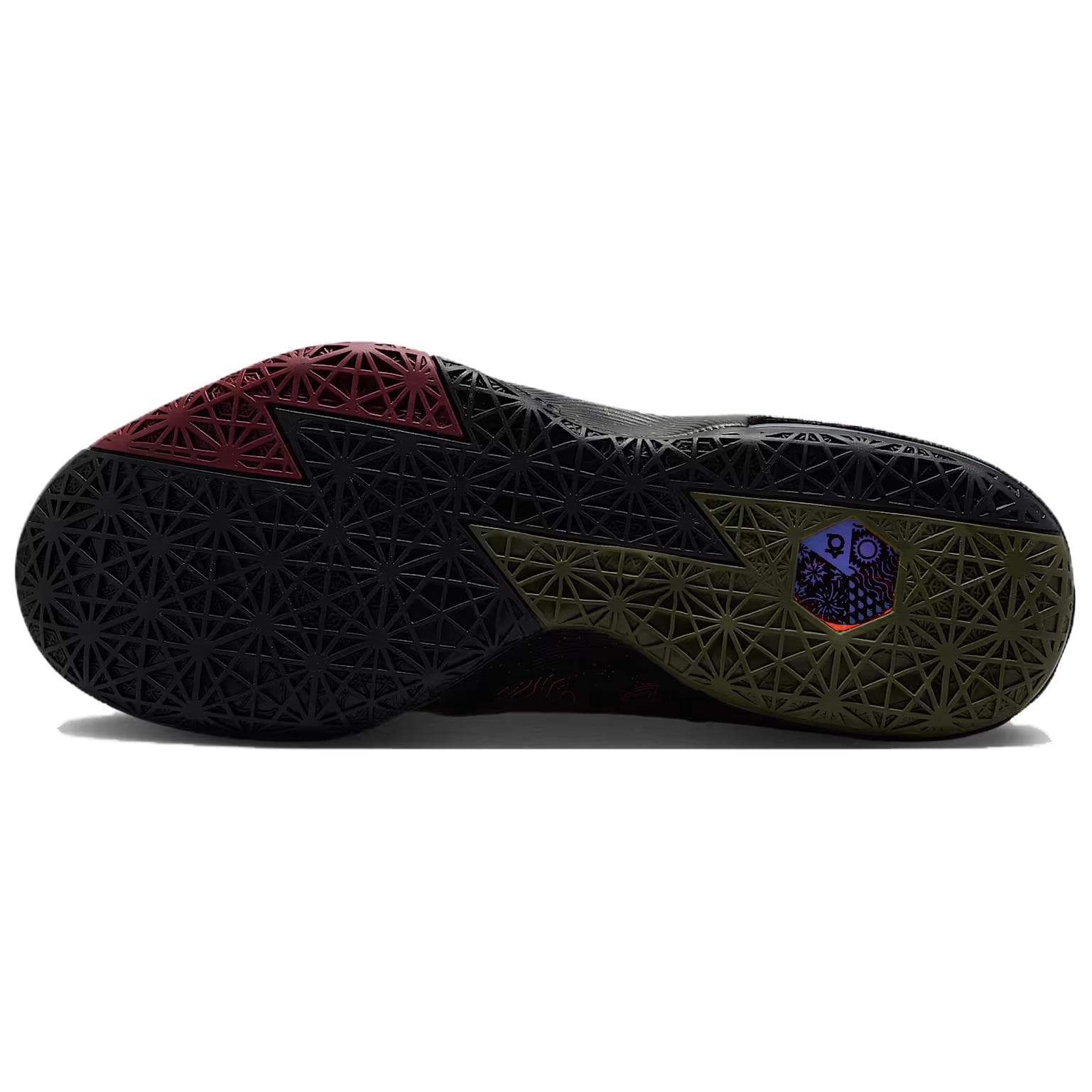 Кроссовки для баскетбола NIKE KD 6 Oтскок Сцепление Low Топ Баскетбольные кроссовки Мужской Черный - изображение 6