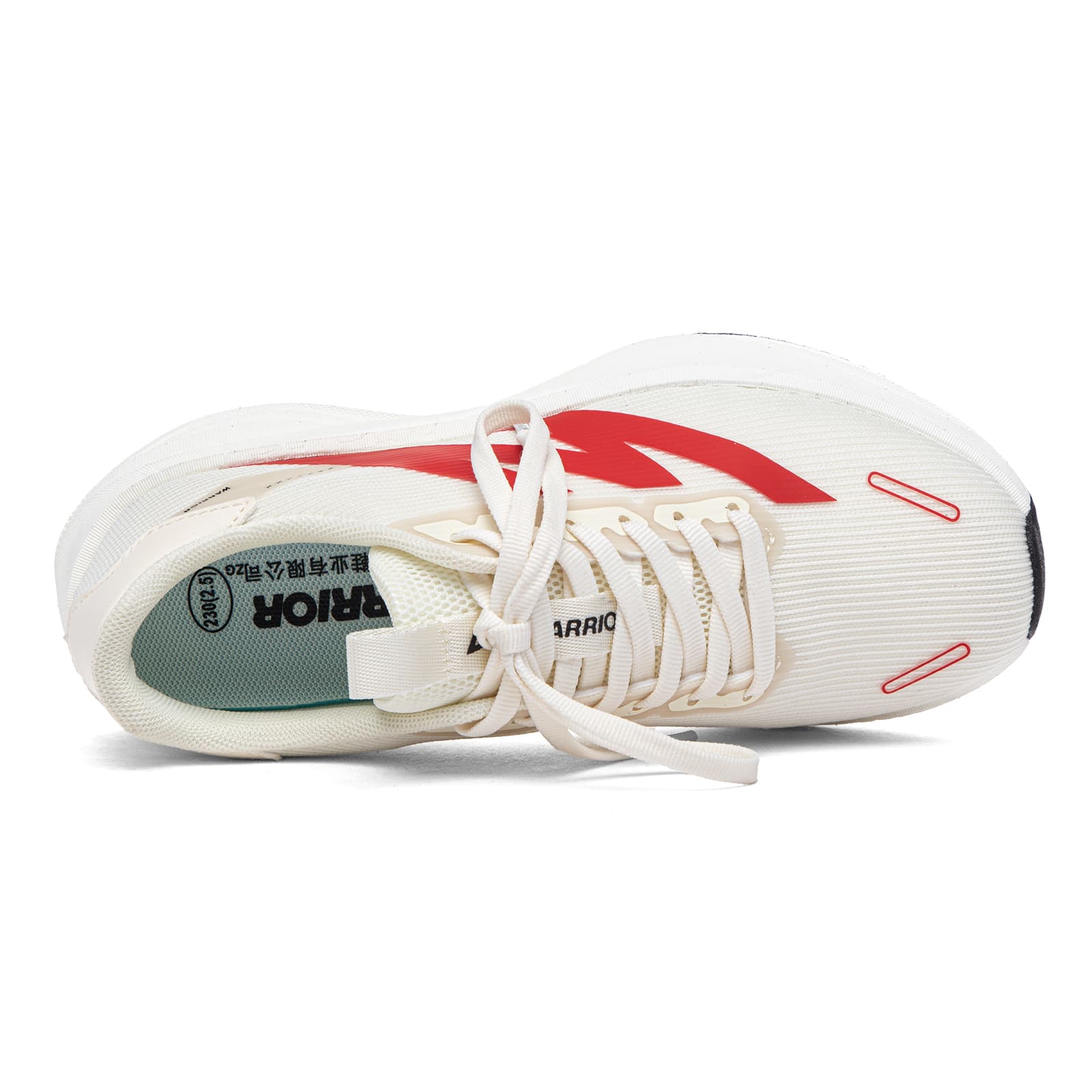 Кроссовки для бега Кроссовки Warrior Low Top Бежево-Красные Унисекс - изображение 5