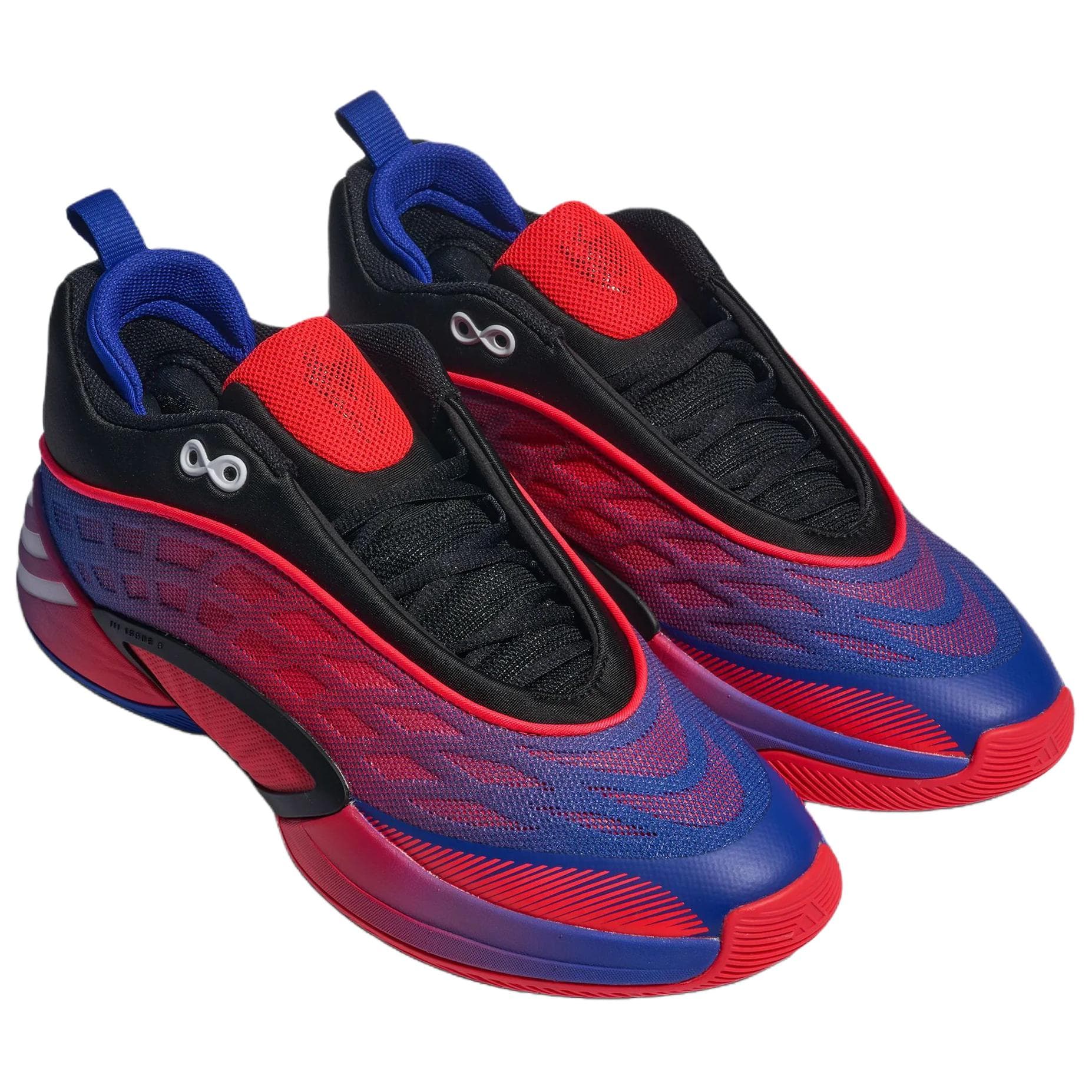 Кроссовки для баскетбола Adidas DON Issue 8 противоскользящие устойчивые к истиранию низкий отскок унисекс баскетбольные кроссовки красный синий - изображение 3