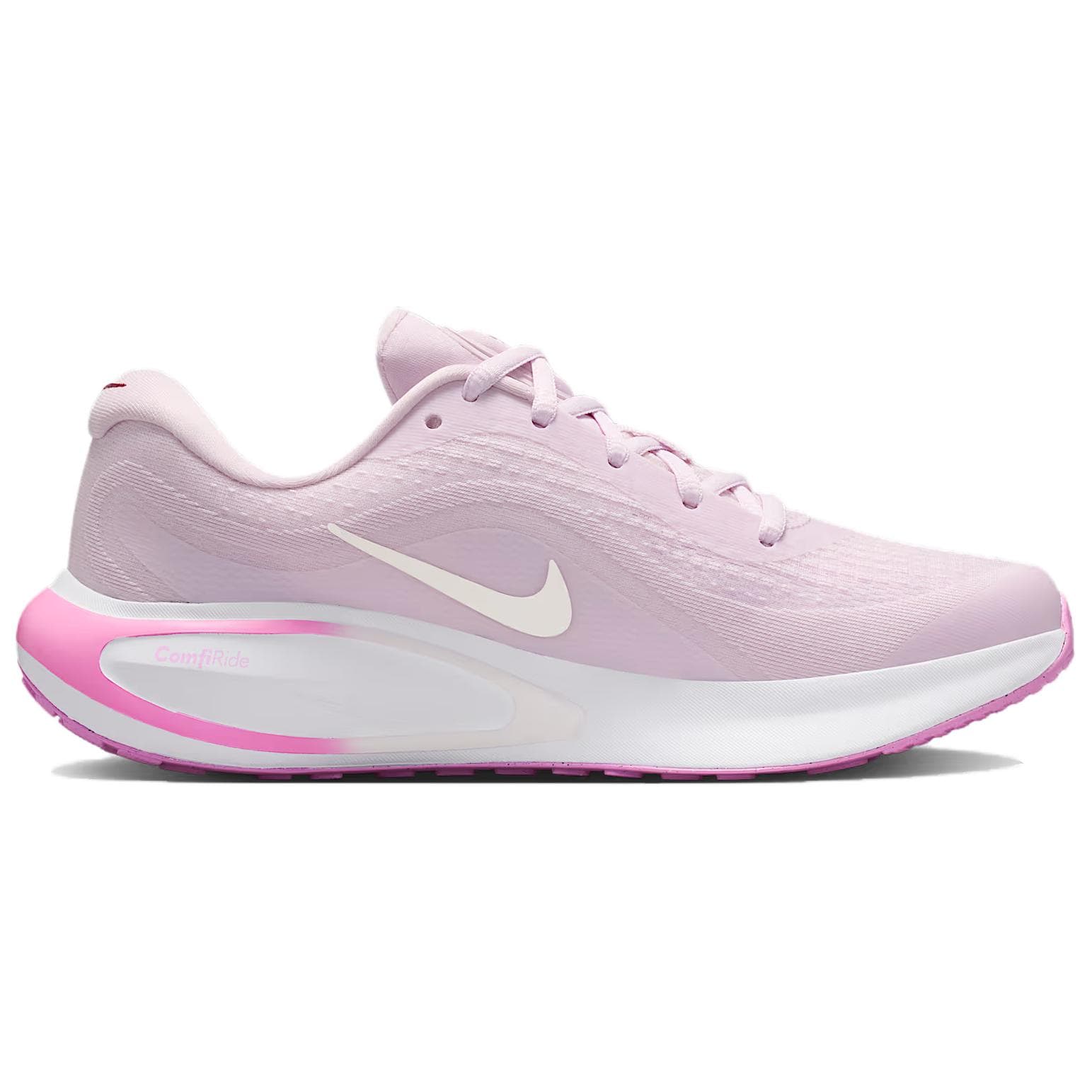 Кроссовки для бега NIKE Journey Run Беговые кроссовки Низкий Топ Светло-фиолетовый Lilac Поднимающийся розовый Дымчато-розовый Парусный белый Женские - изображение 2