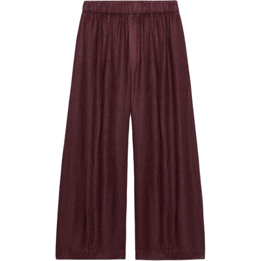 Штаны ZARA ZW Бордовые Женские Повседневные Брюки - изображение 1