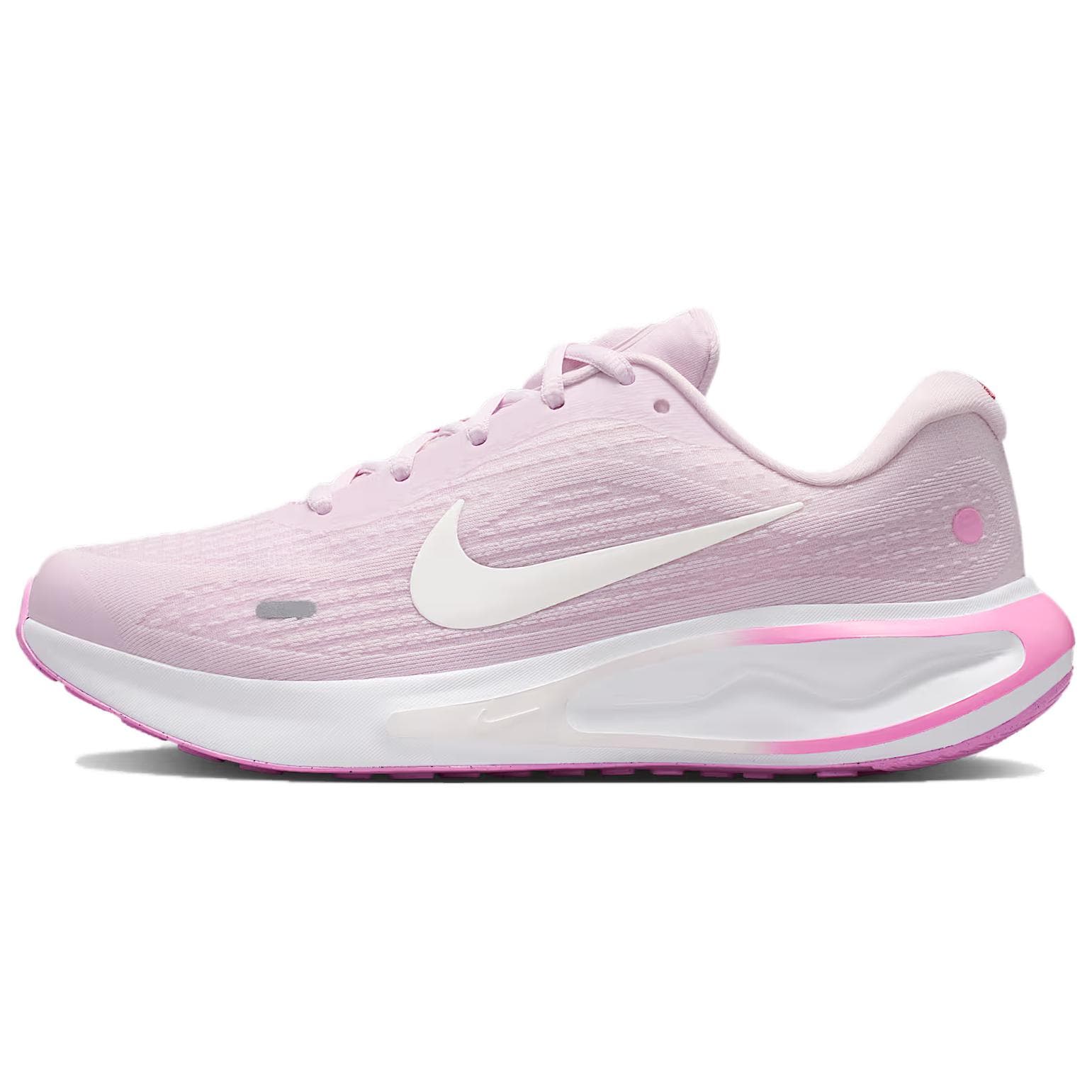 Кроссовки для бега NIKE Journey Run Беговые кроссовки Низкий Топ Светло-фиолетовый Lilac Поднимающийся розовый Дымчато-розовый Парусный белый Женские - изображение 1